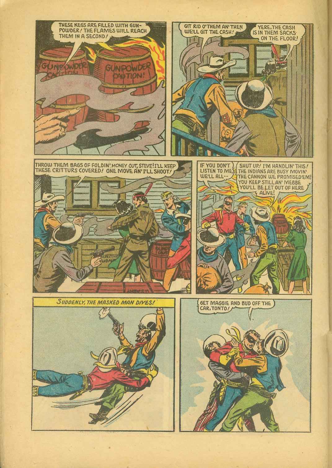 Read online The Lone Ranger (1948) comic -  Issue #29 - 30