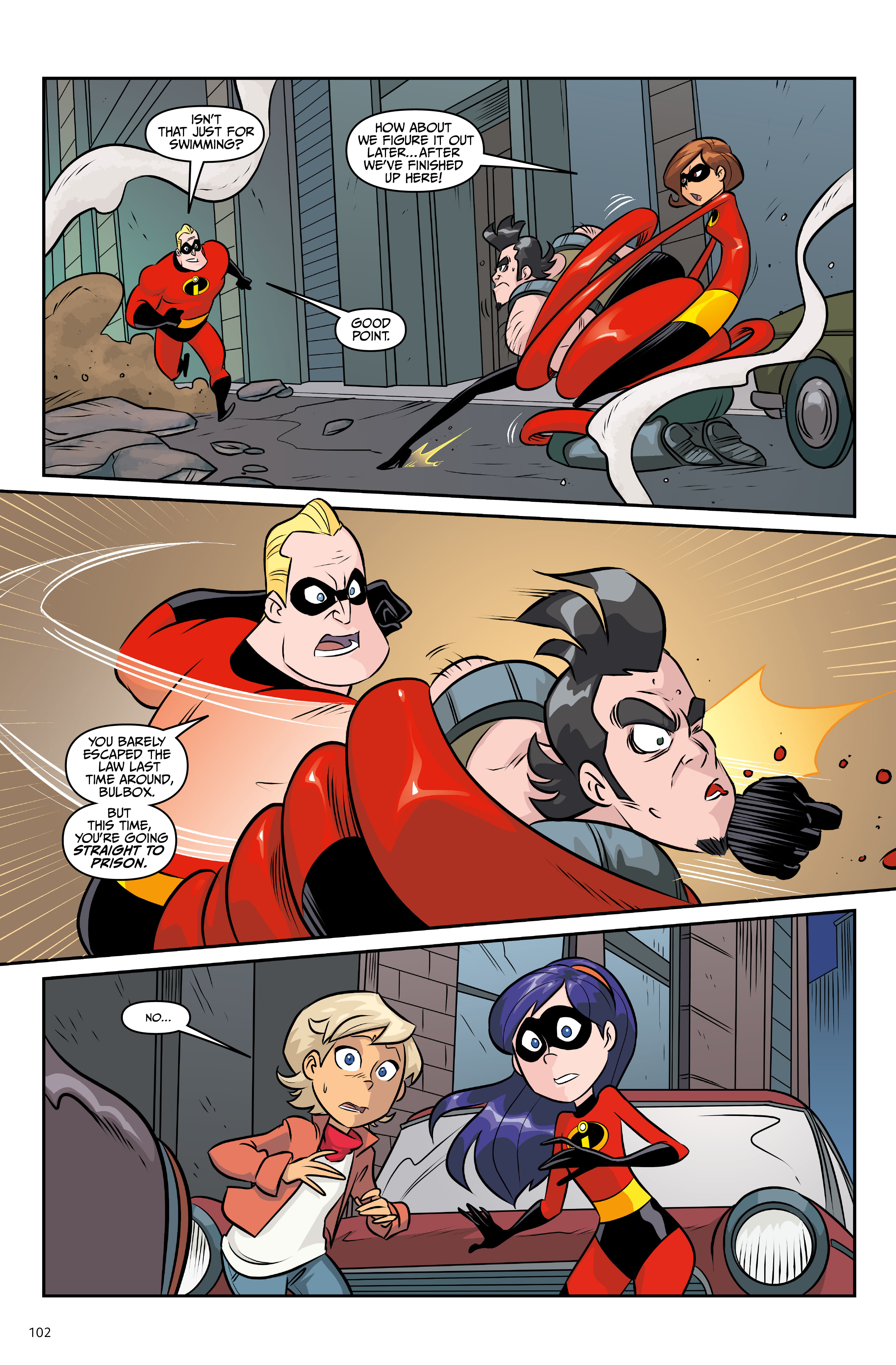 Read online Disney/PIXAR Incredibles 2 Library Edition comic -  Issue # TPB (Part 2) - 1
