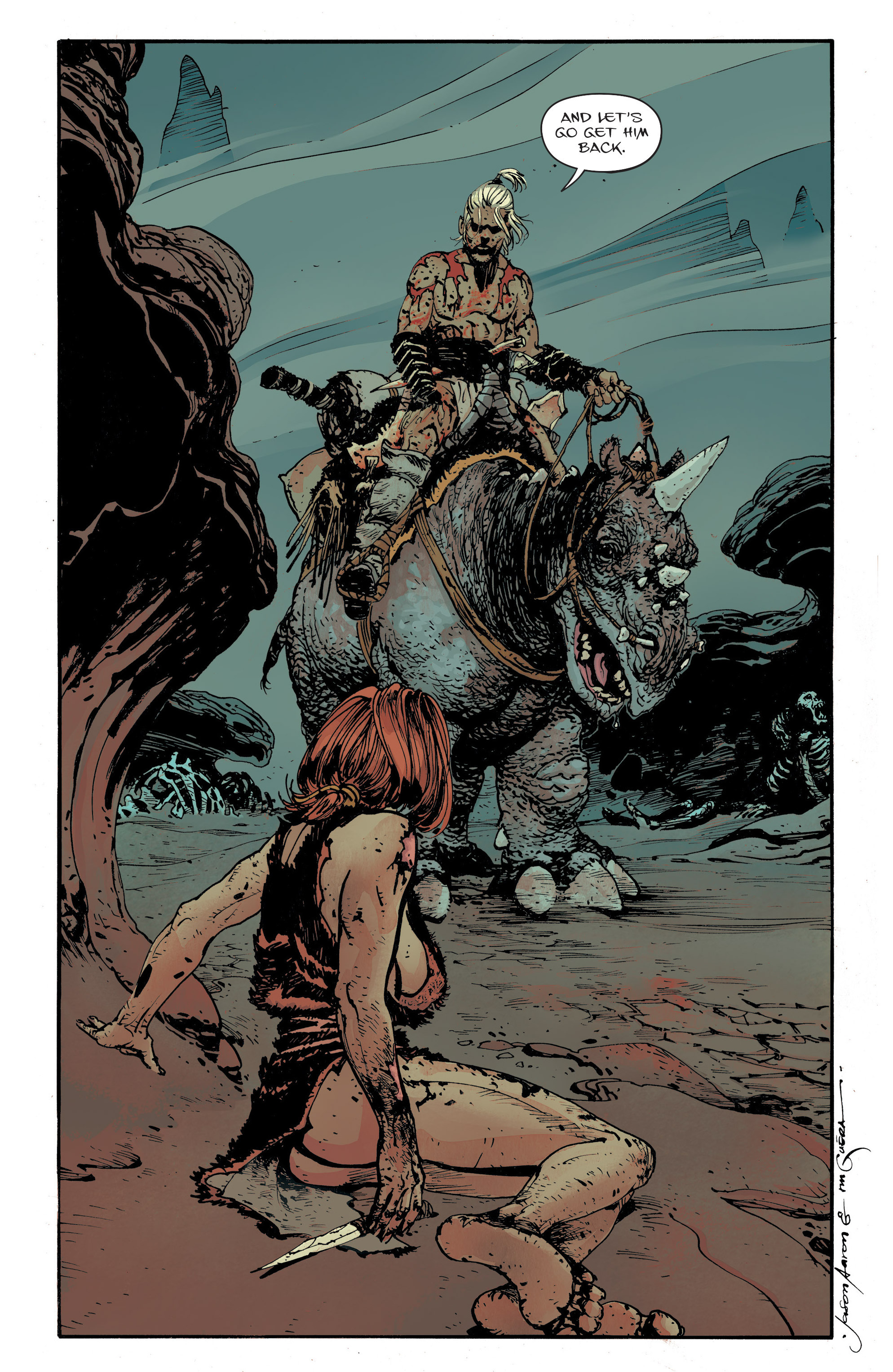 Read online The Goddamned comic -  Issue #2 - 23