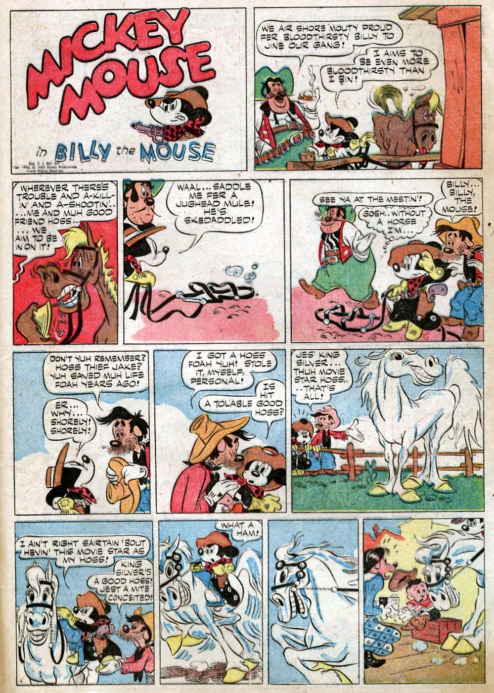 Read online Walt Disney's Comics and Stories comic -  Issue #64 - 43