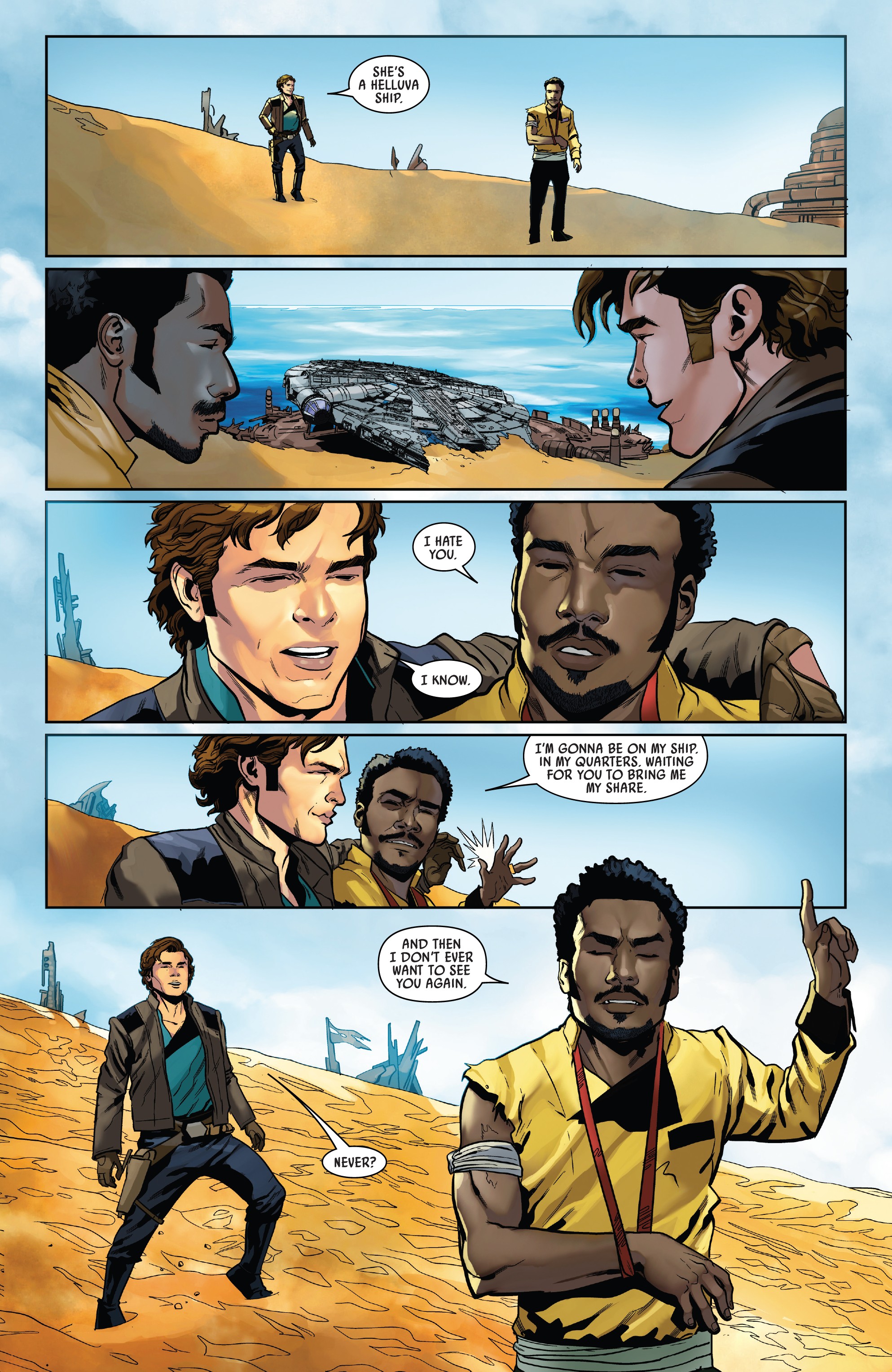 Read online Solo: A Star Wars Story Adaptation comic -  Issue #5 - 18