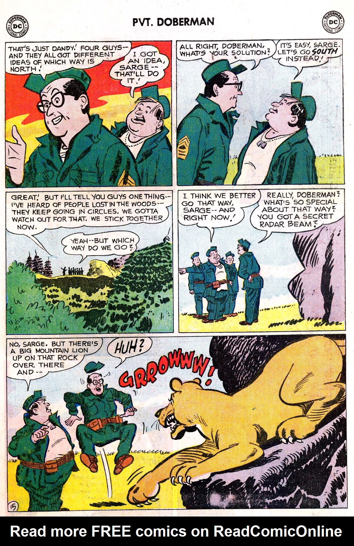 Read online Sgt. Bilko's Pvt. Doberman comic -  Issue #8 - 19