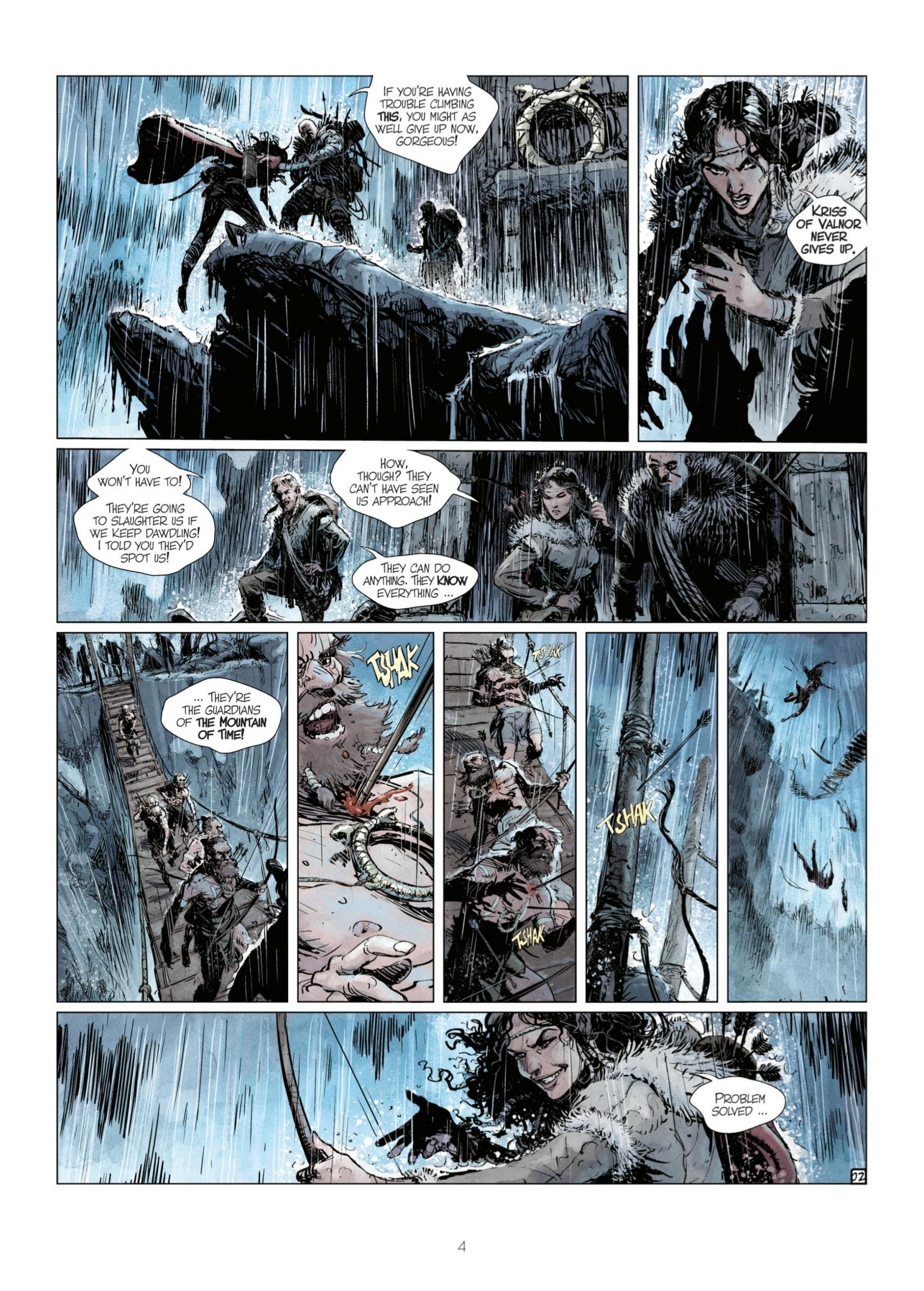 Read online Kriss of Valnor: The Mountain of Time comic -  Issue # Full - 6