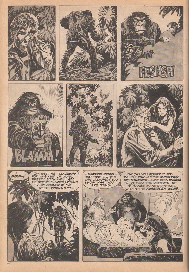 Read online Planet of the Apes comic -  Issue #7 - 52