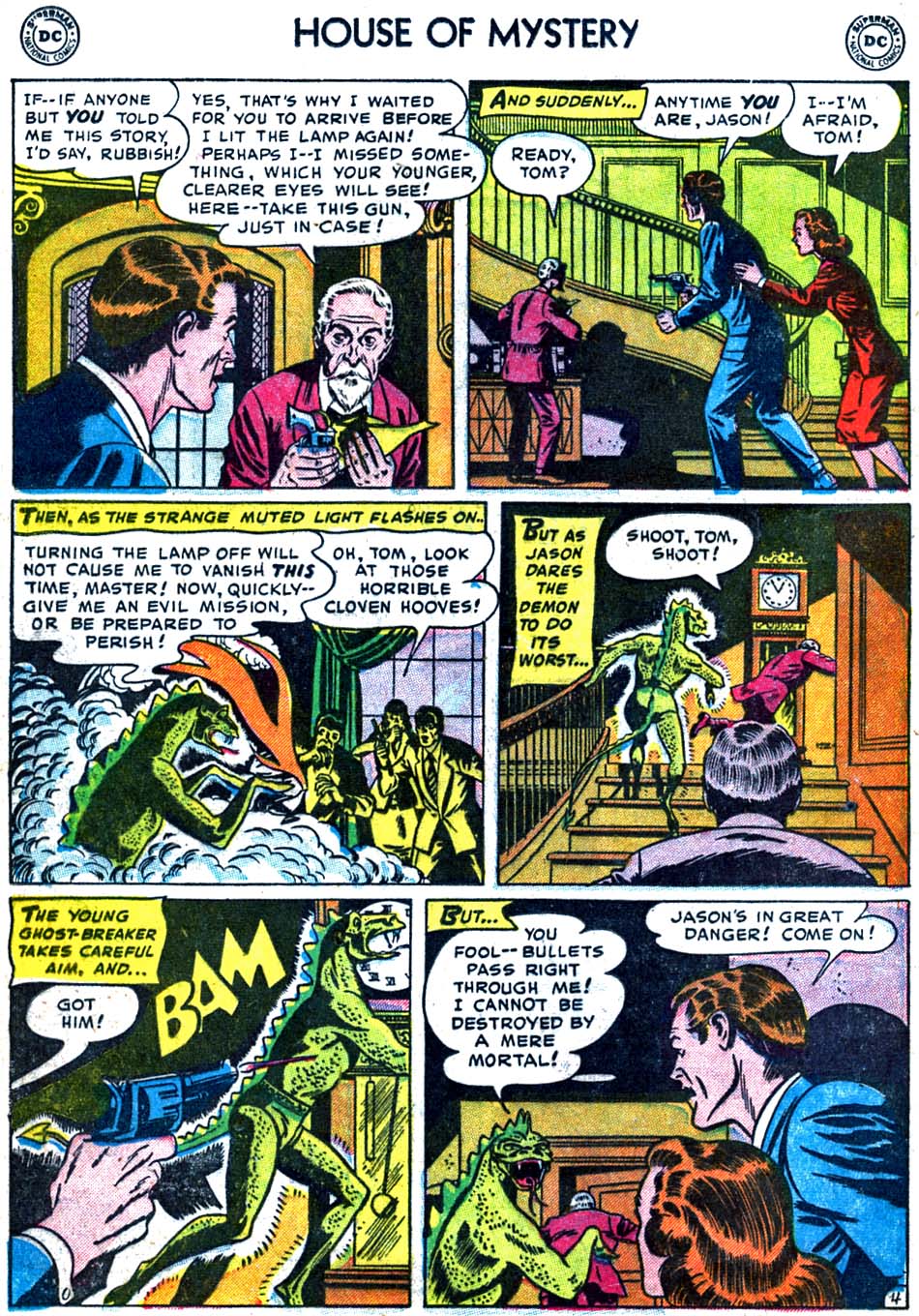 Read online House of Mystery (1951) comic -  Issue #11 - 20