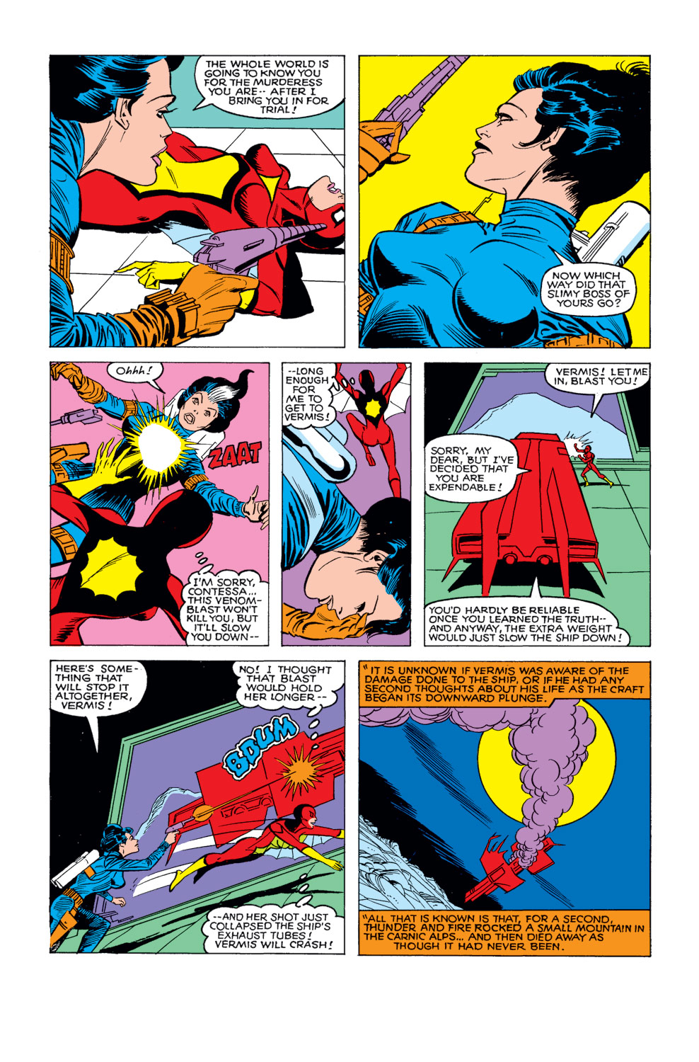 Read online What If? (1977) comic -  Issue #17 - Ghost Rider, Spider-Woman and Captain Marvel were villains - 21