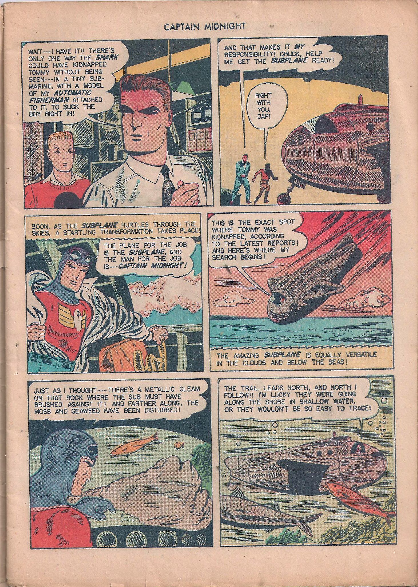 Read online Captain Midnight (1942) comic -  Issue #44 - 7