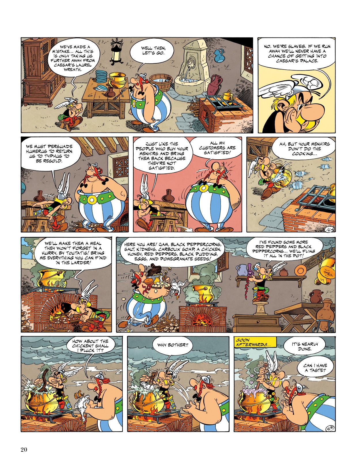Read online Asterix comic -  Issue #18 - 21