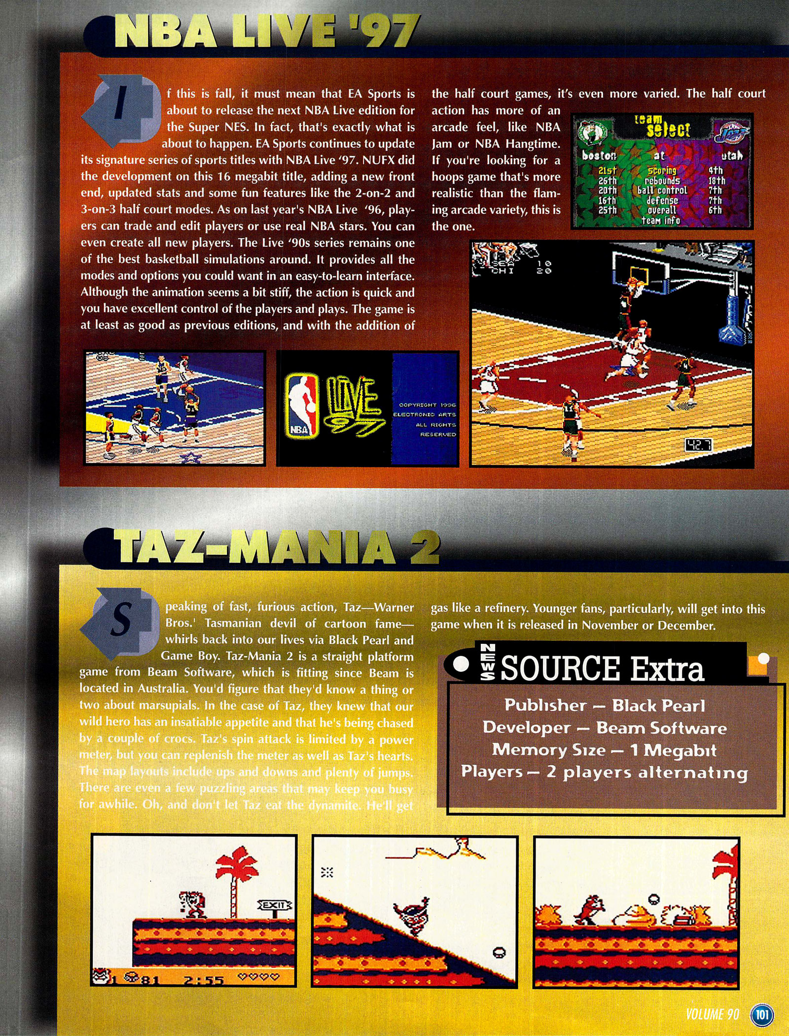 Read online Nintendo Power comic -  Issue #90 - 101