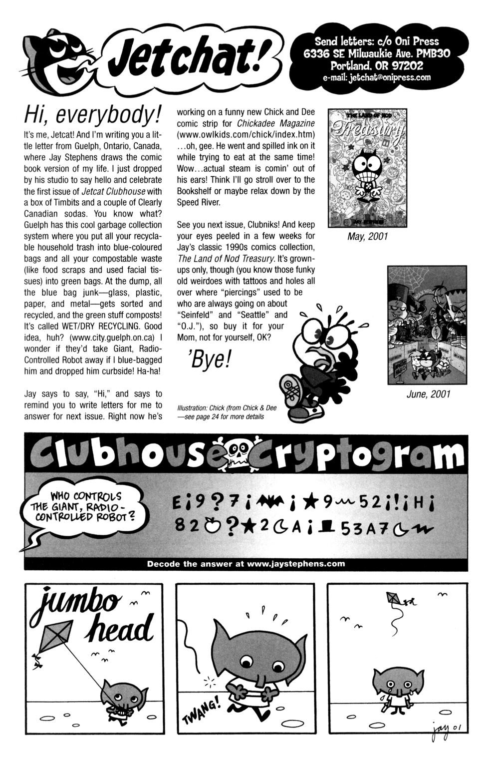 Read online Jetcat Clubhouse comic -  Issue #1 - 26