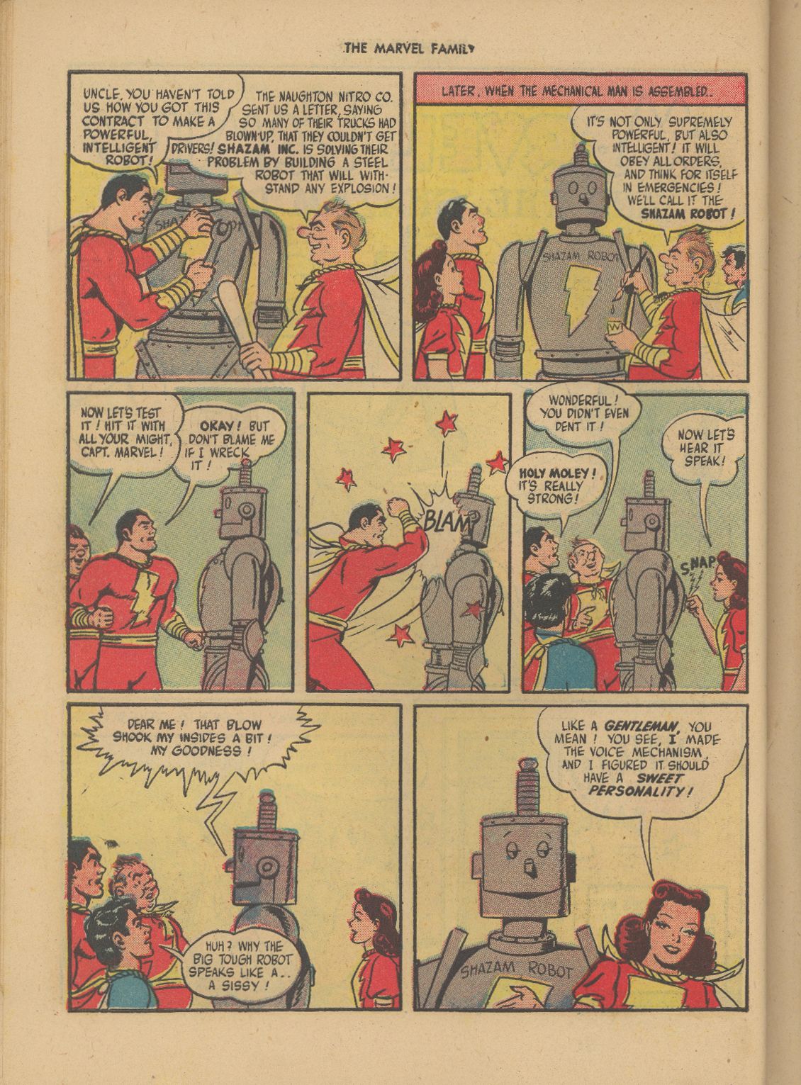 Read online The Marvel Family comic -  Issue #5 - 44