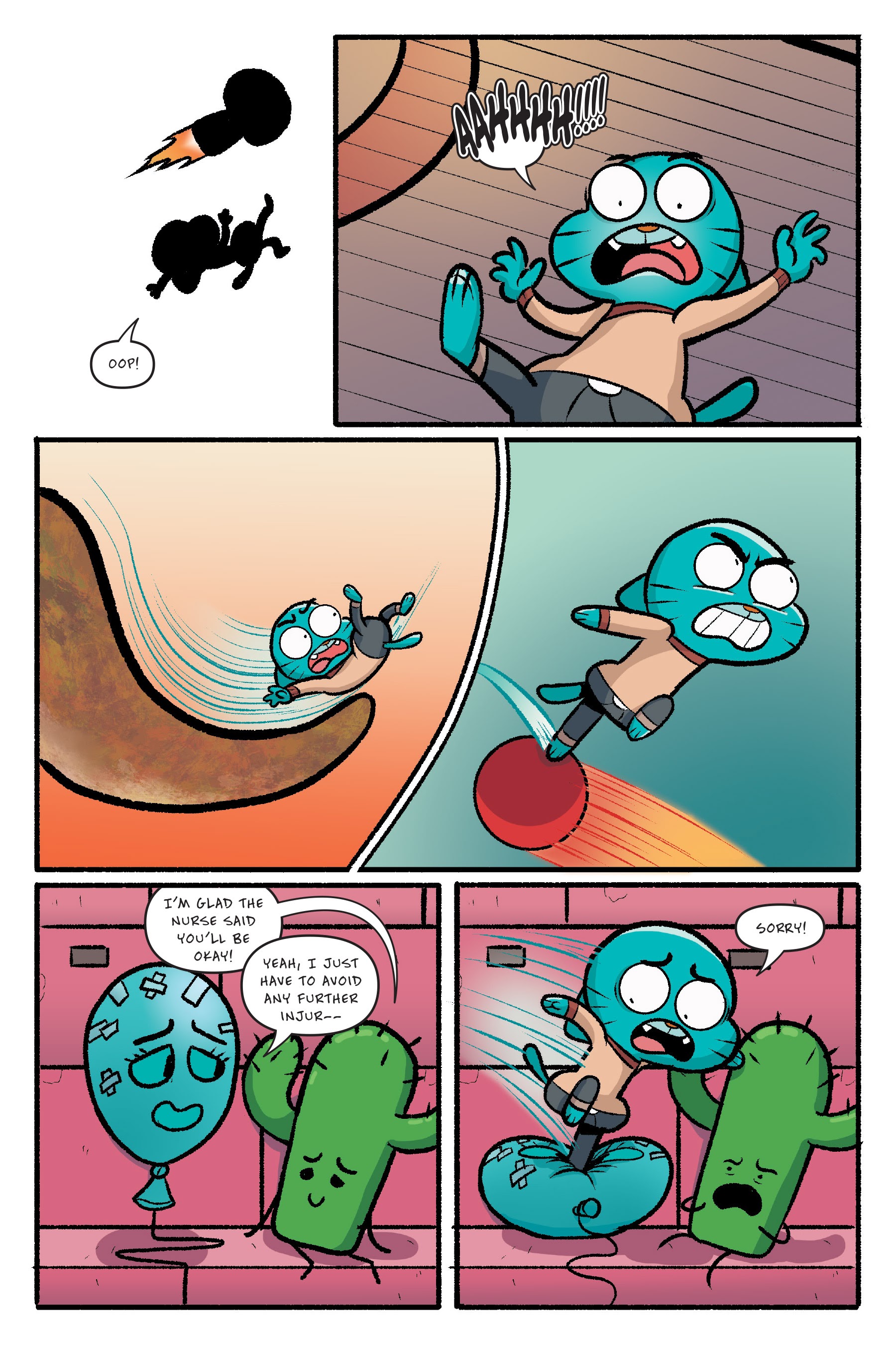 Read online The Amazing World of Gumball: The Storm comic -  Issue # TPB - 122