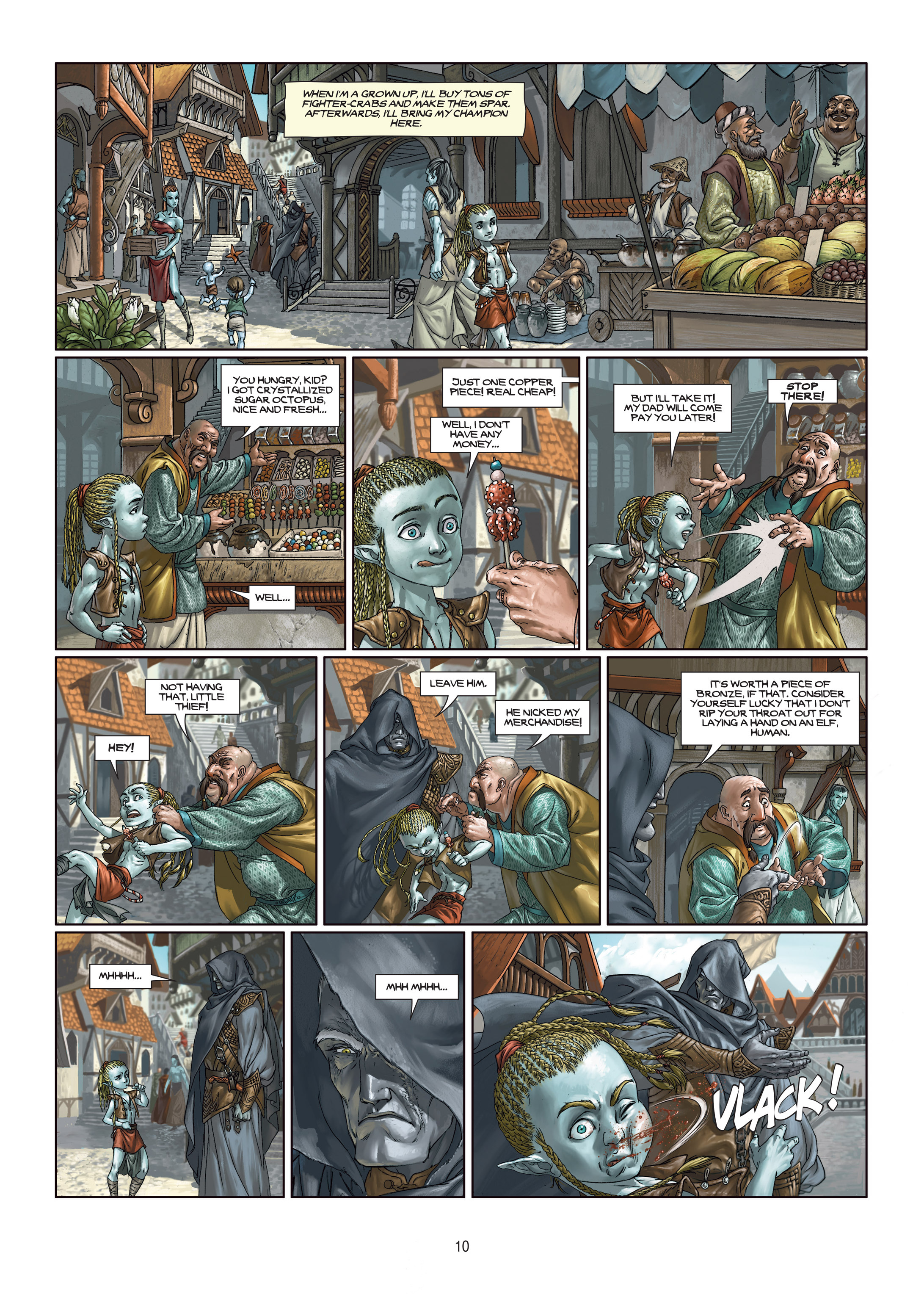 Read online Elves comic -  Issue #5 - 10