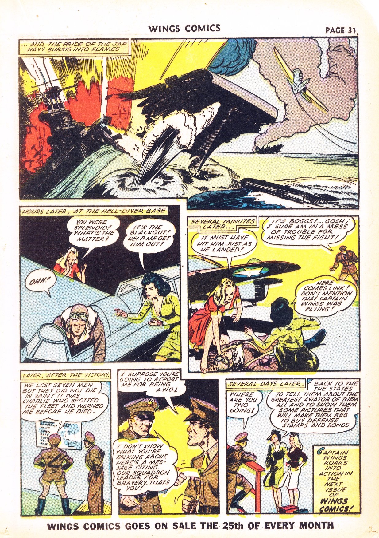 Read online Wings Comics comic -  Issue #26 - 33