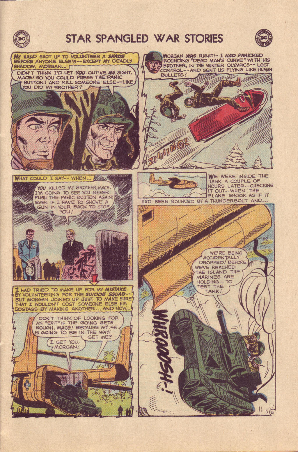 Read online Star Spangled War Stories (1952) comic -  Issue #120 - 7