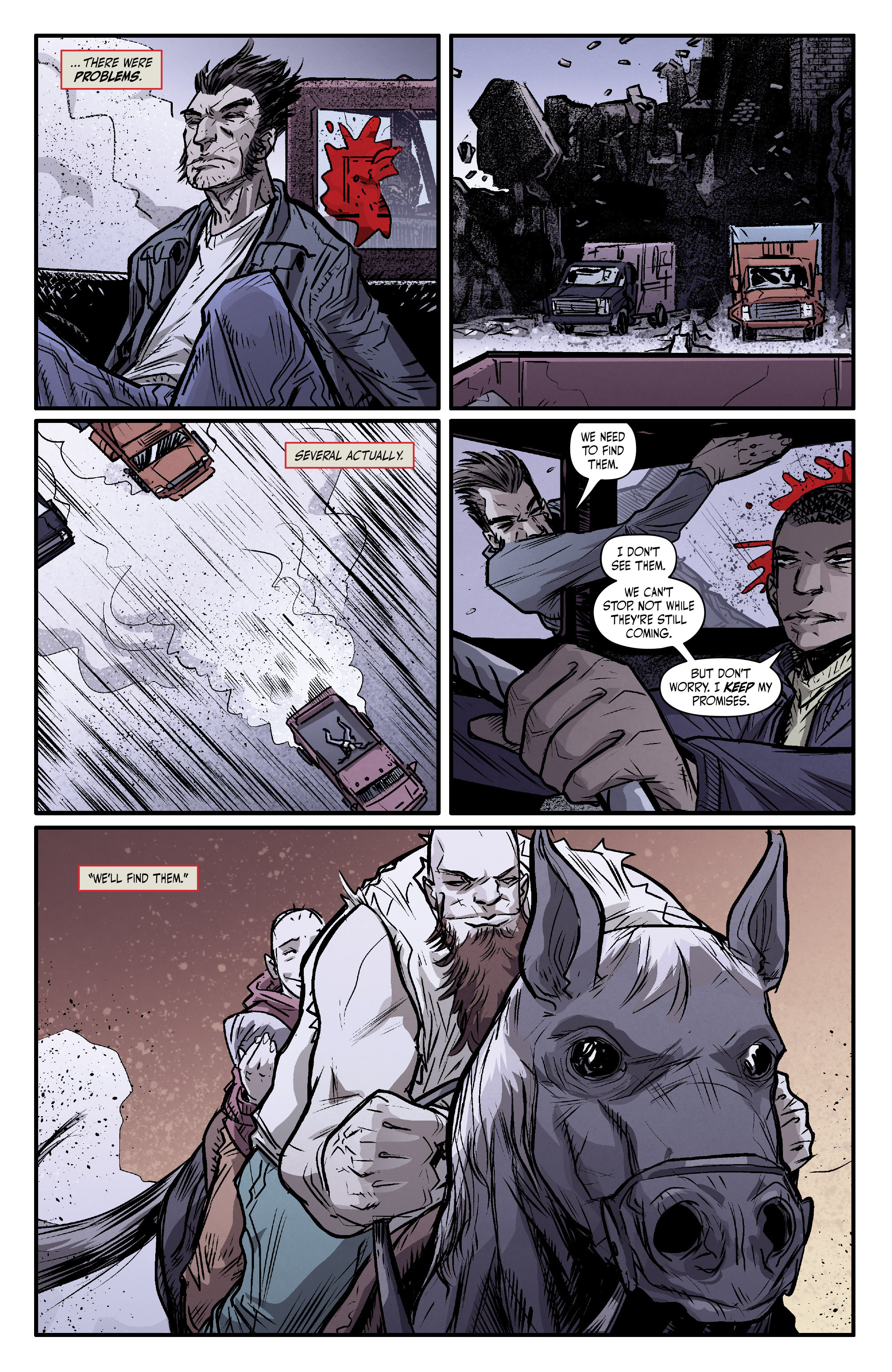 Read online Spread comic -  Issue #17 - 18