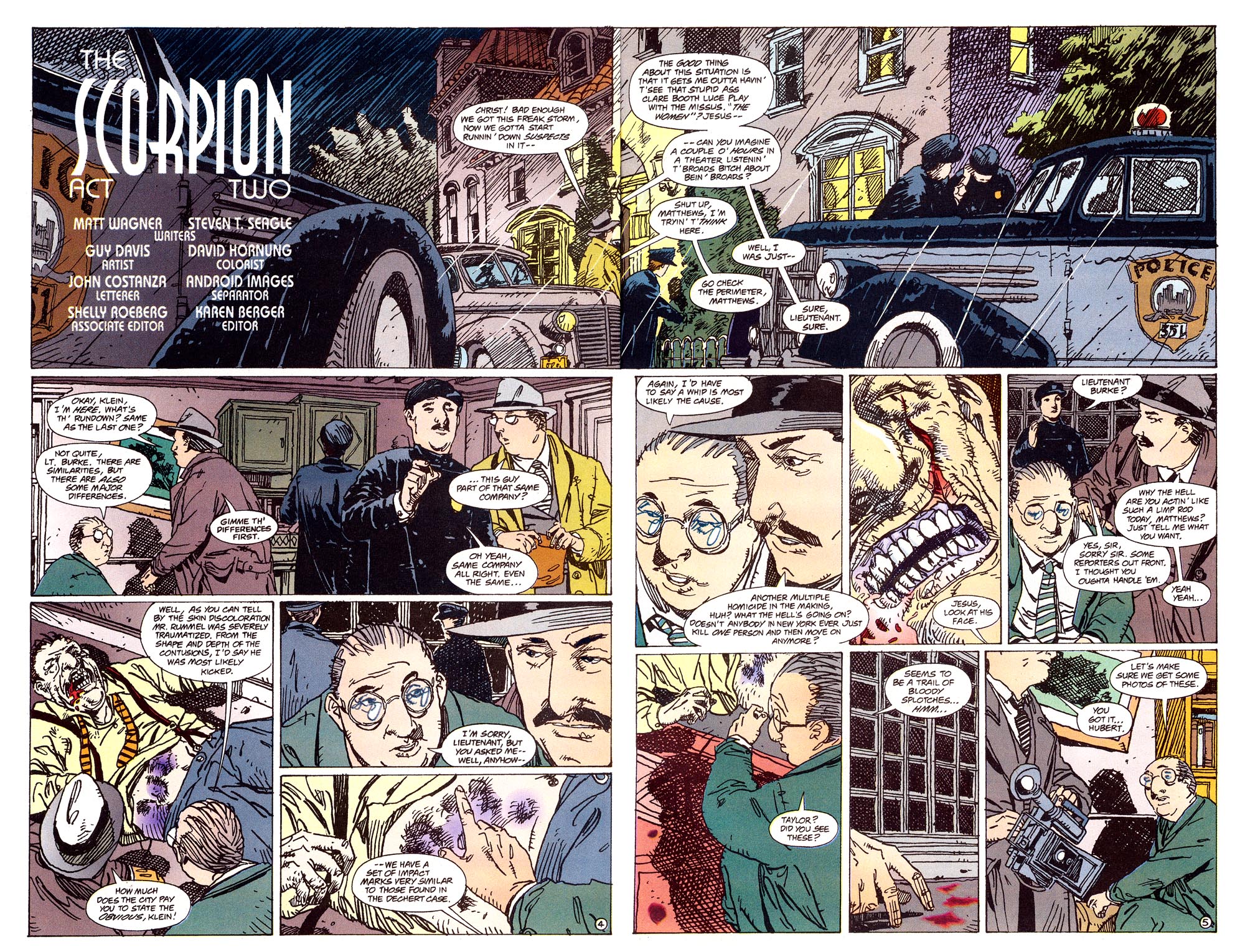 Sandman Mystery Theatre Issue #18 #19 - English 5