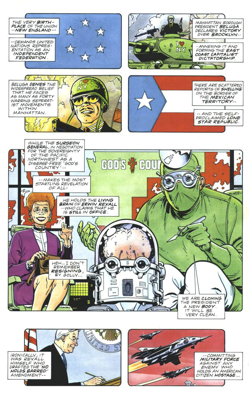 Read online Martha Washington Saves the World comic -  Issue #1 - 161