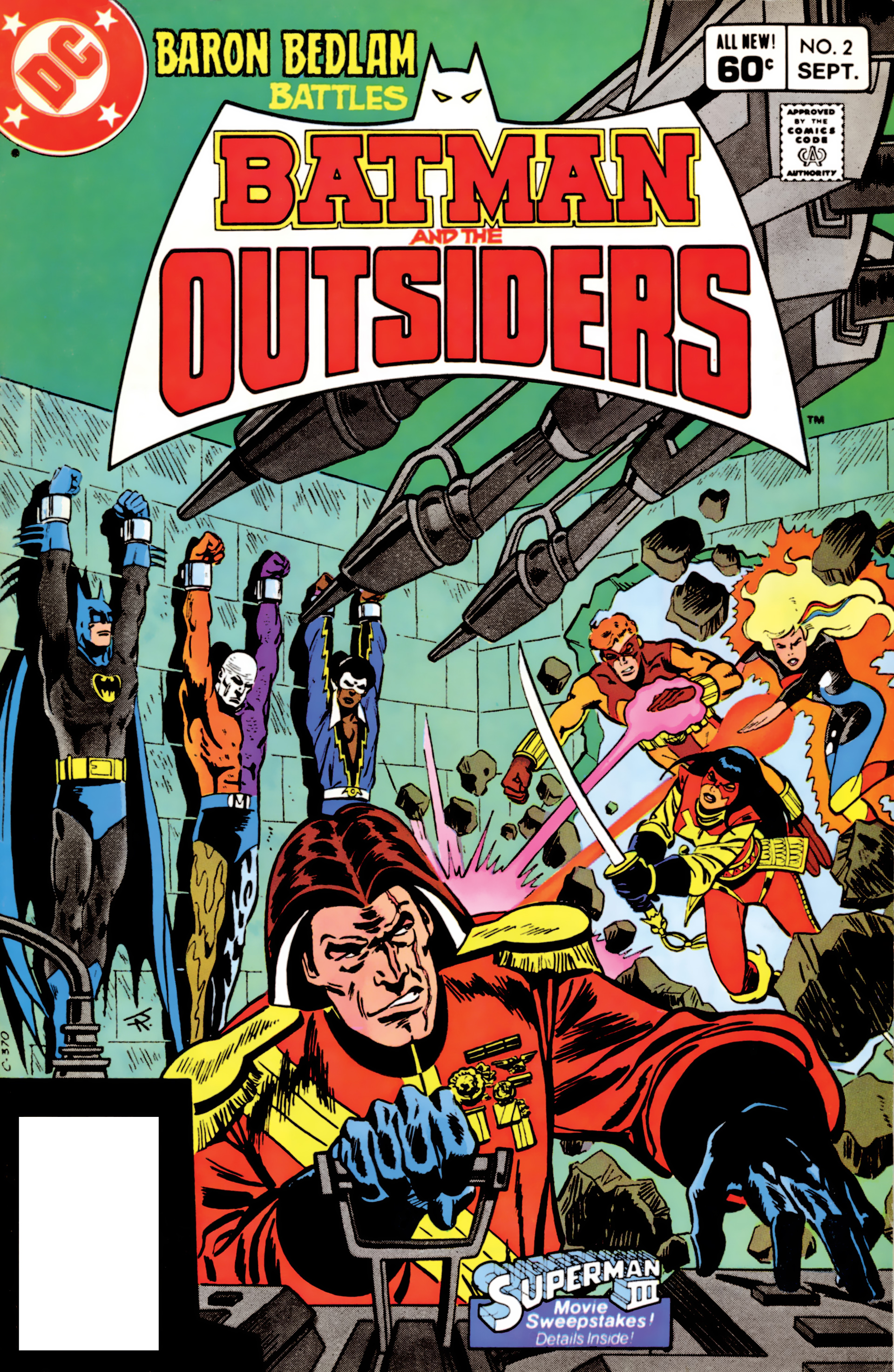 Read online Batman and the Outsiders (1983) comic -  Issue #2 - 1