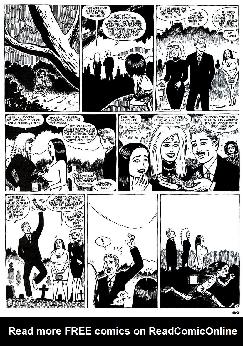Read online Love and Rockets (1982) comic -  Issue #44 - 31