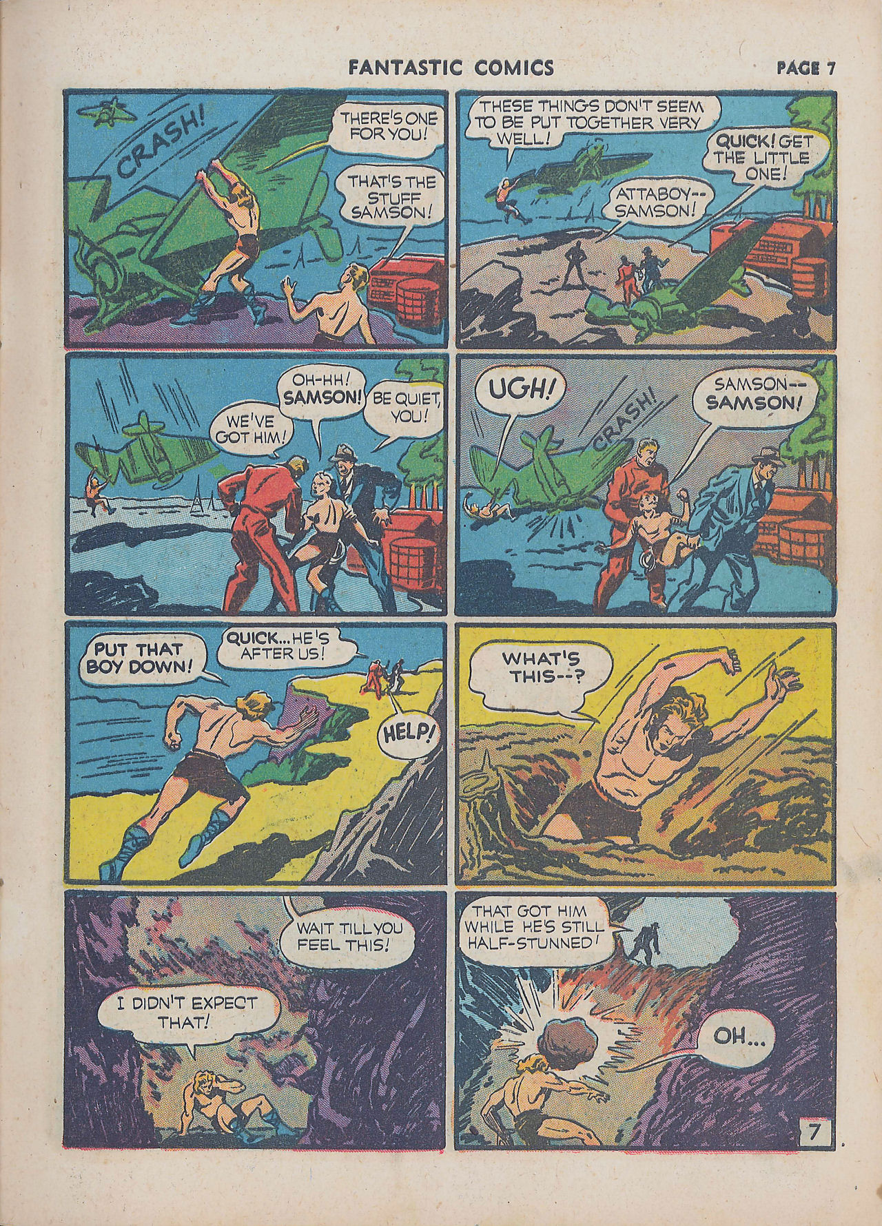 Read online Fantastic Comics comic -  Issue #16 - 9