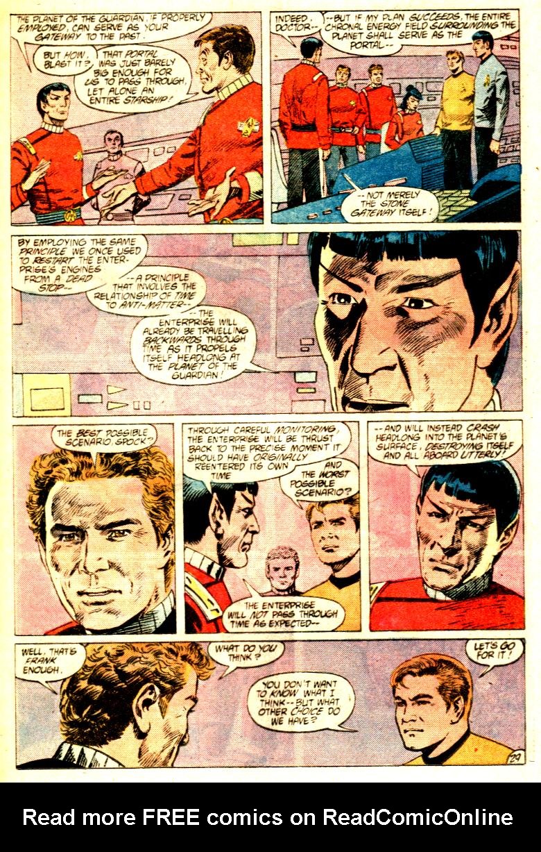 Read online Star Trek (1984) comic -  Issue #33 - 29