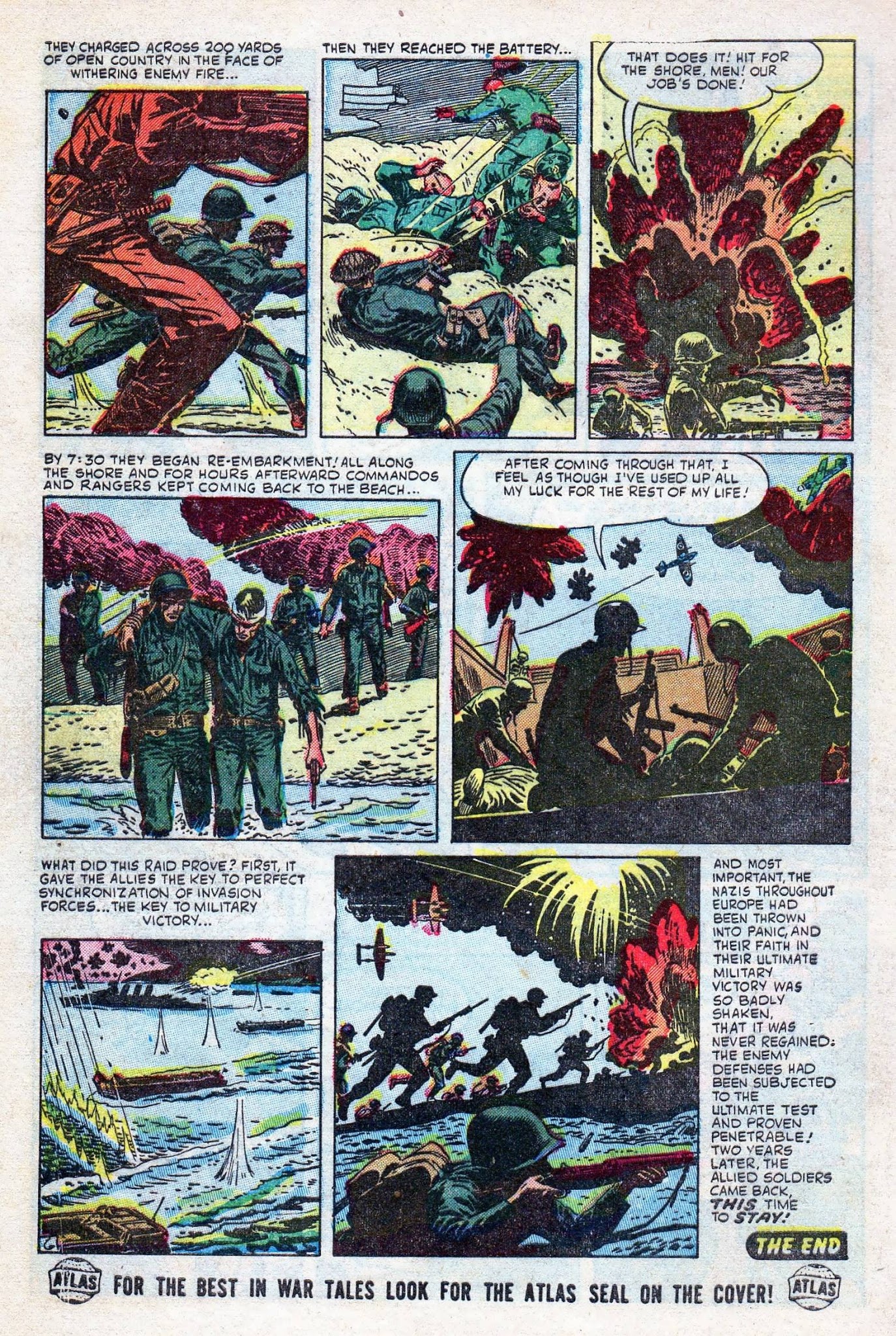 Read online War Comics comic -  Issue #25 - 32