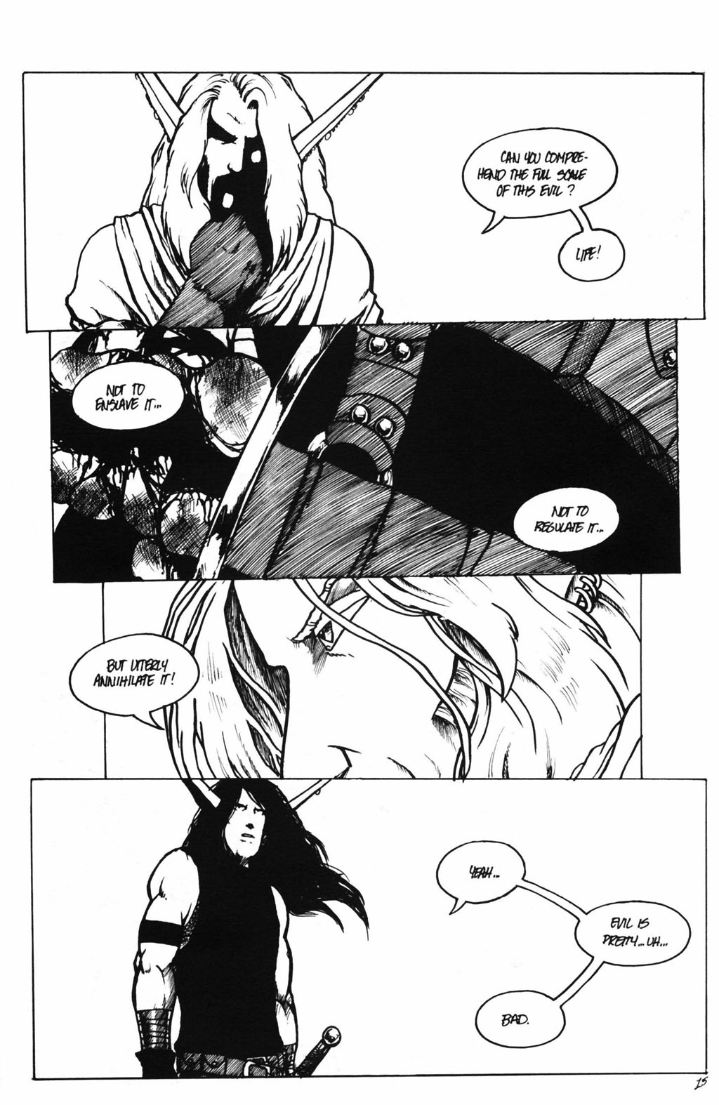 Read online Poison Elves (1995) comic -  Issue #55 - 17