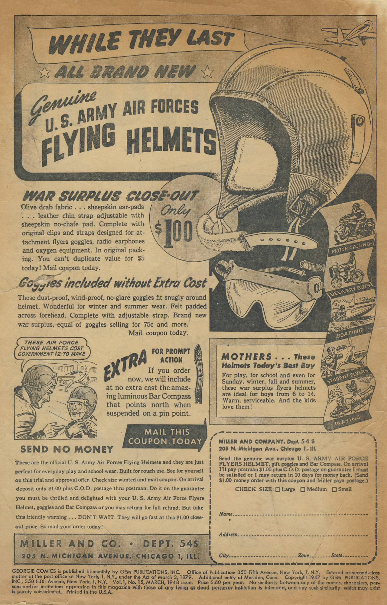 Read online Georgie Comics (1945) comic -  Issue #15 - 2