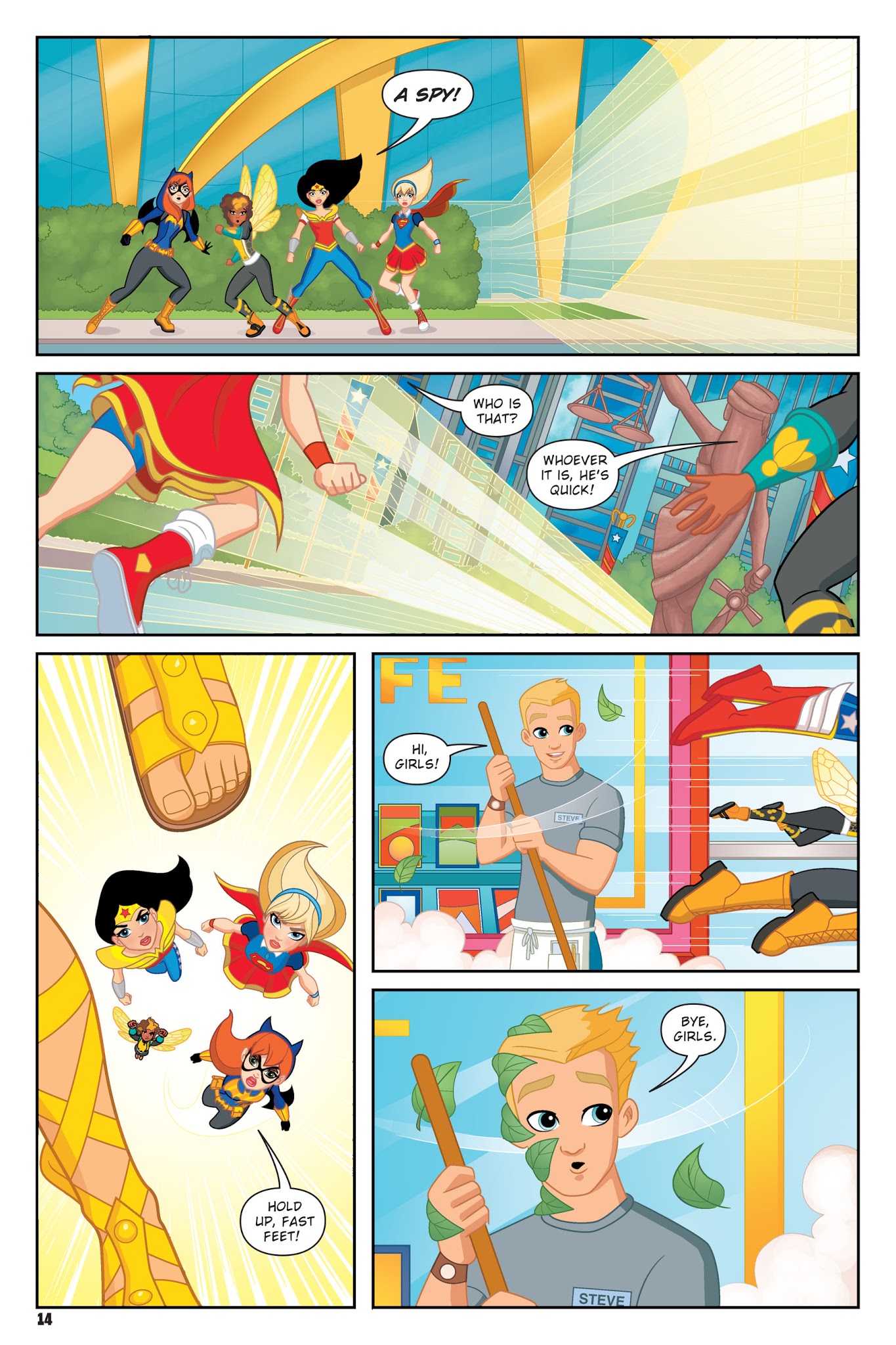 Read online DC Super Hero Girls: Summer Olympus comic -  Issue # TPB - 12
