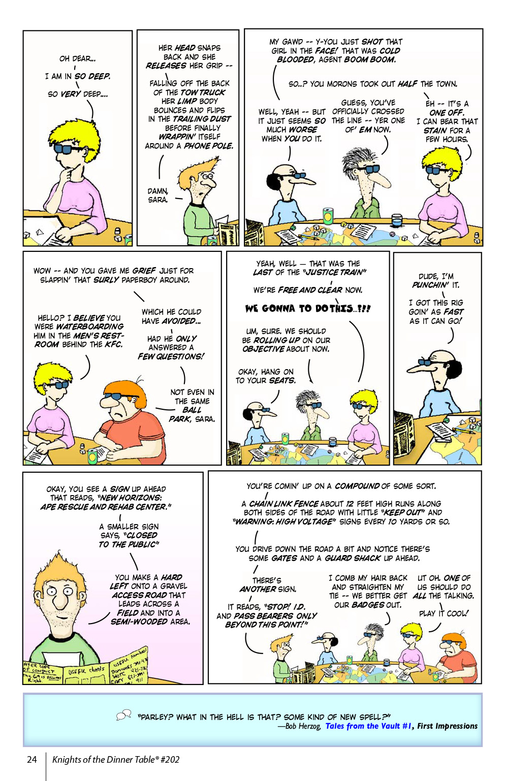 Read online Knights of the Dinner Table comic -  Issue #202 - 26