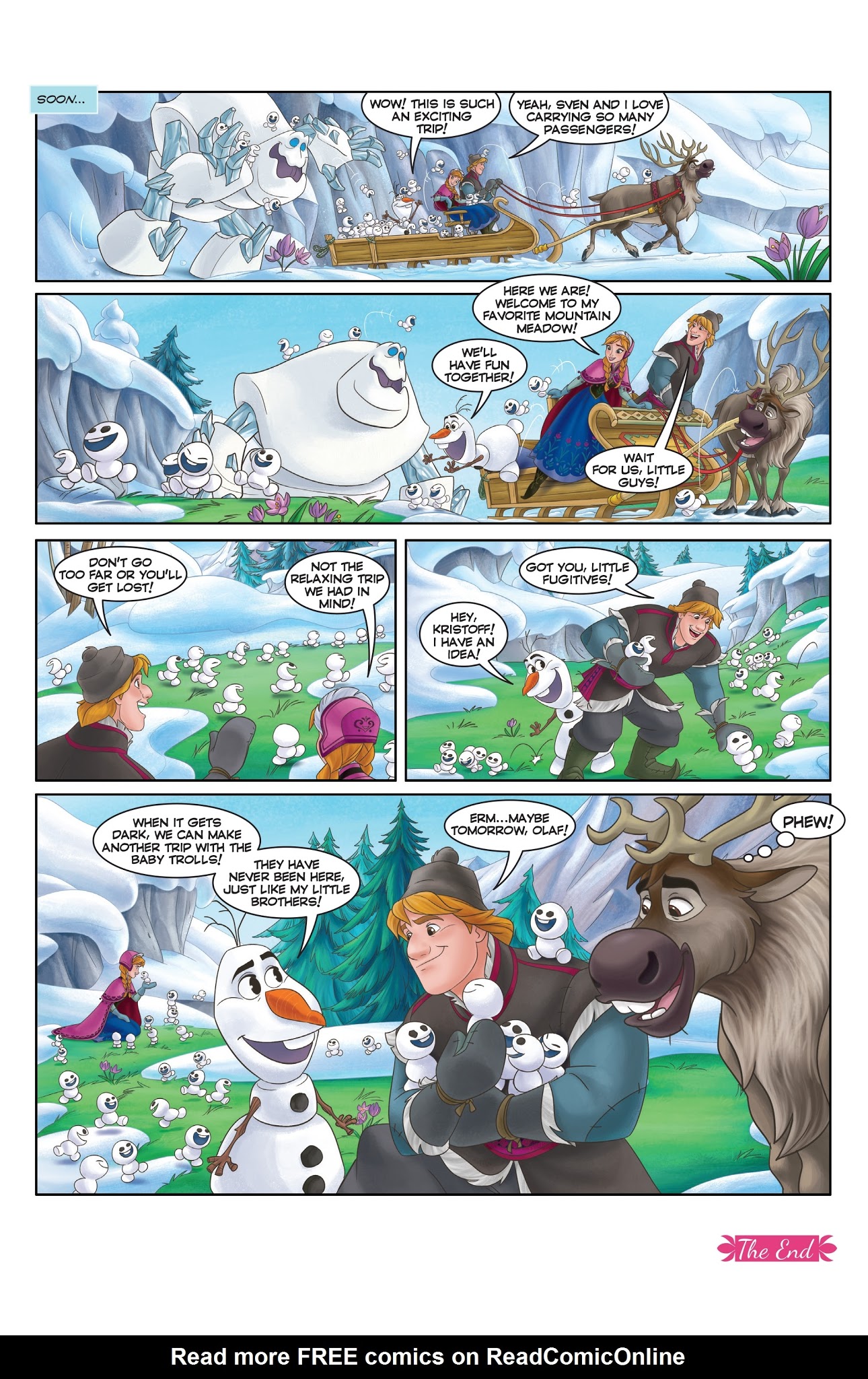 Read online Disney Frozen comic -  Issue #8 - 29
