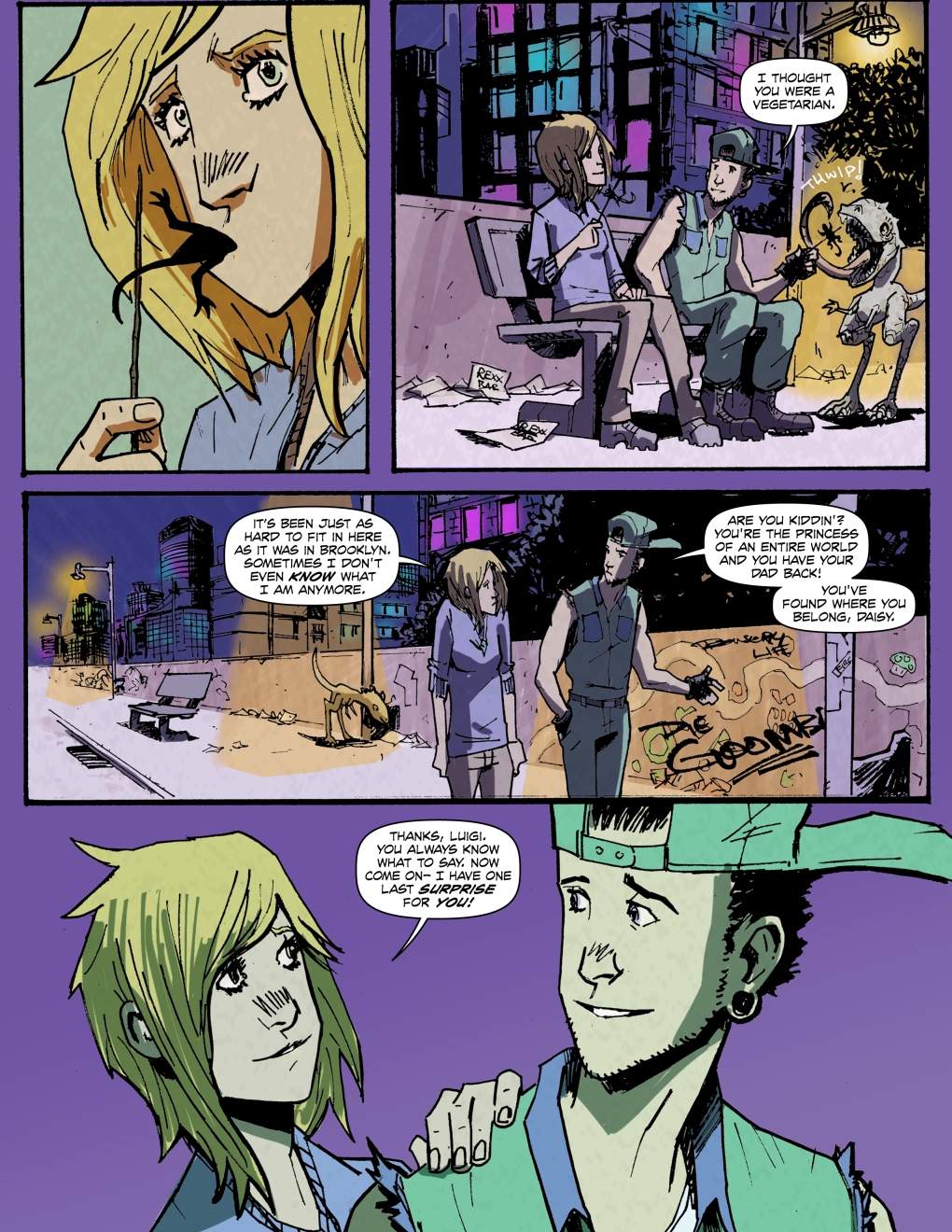 Read Online Super Mario Bros The Movie Comic Issue 2