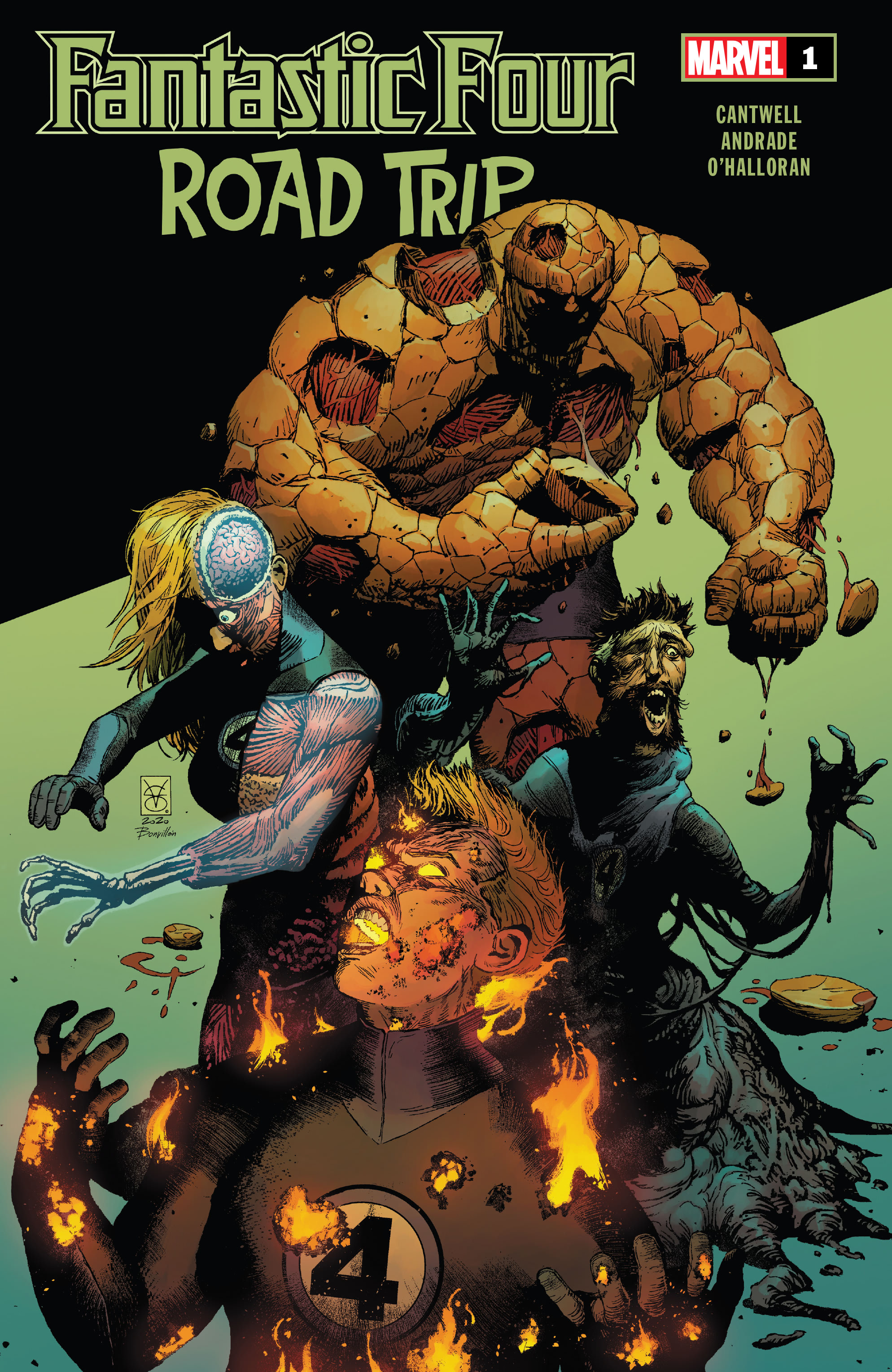 Fantastic Four: Road Trip Full Page 1