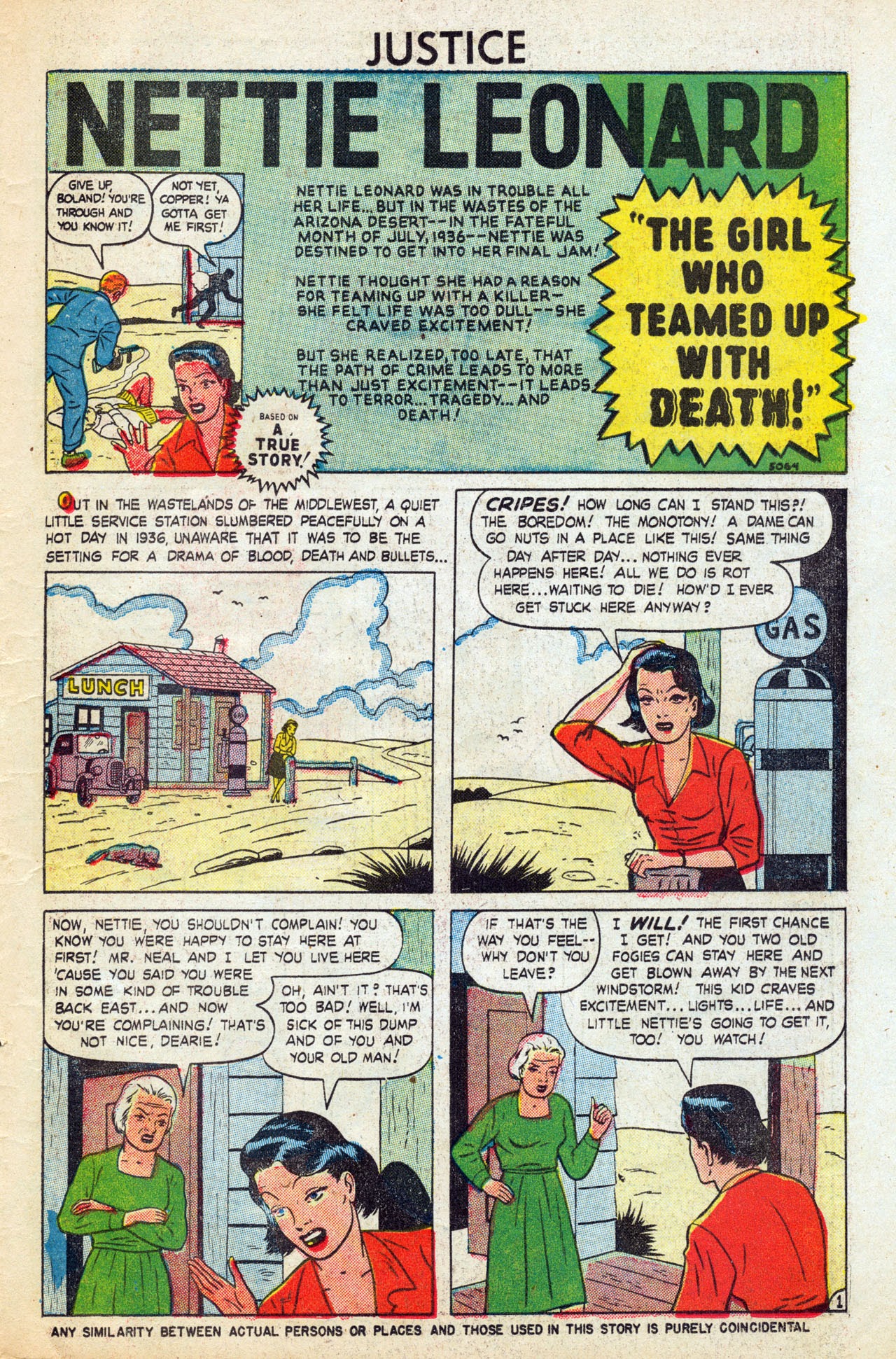 Read online Justice Comics (1948) comic -  Issue #10 - 25