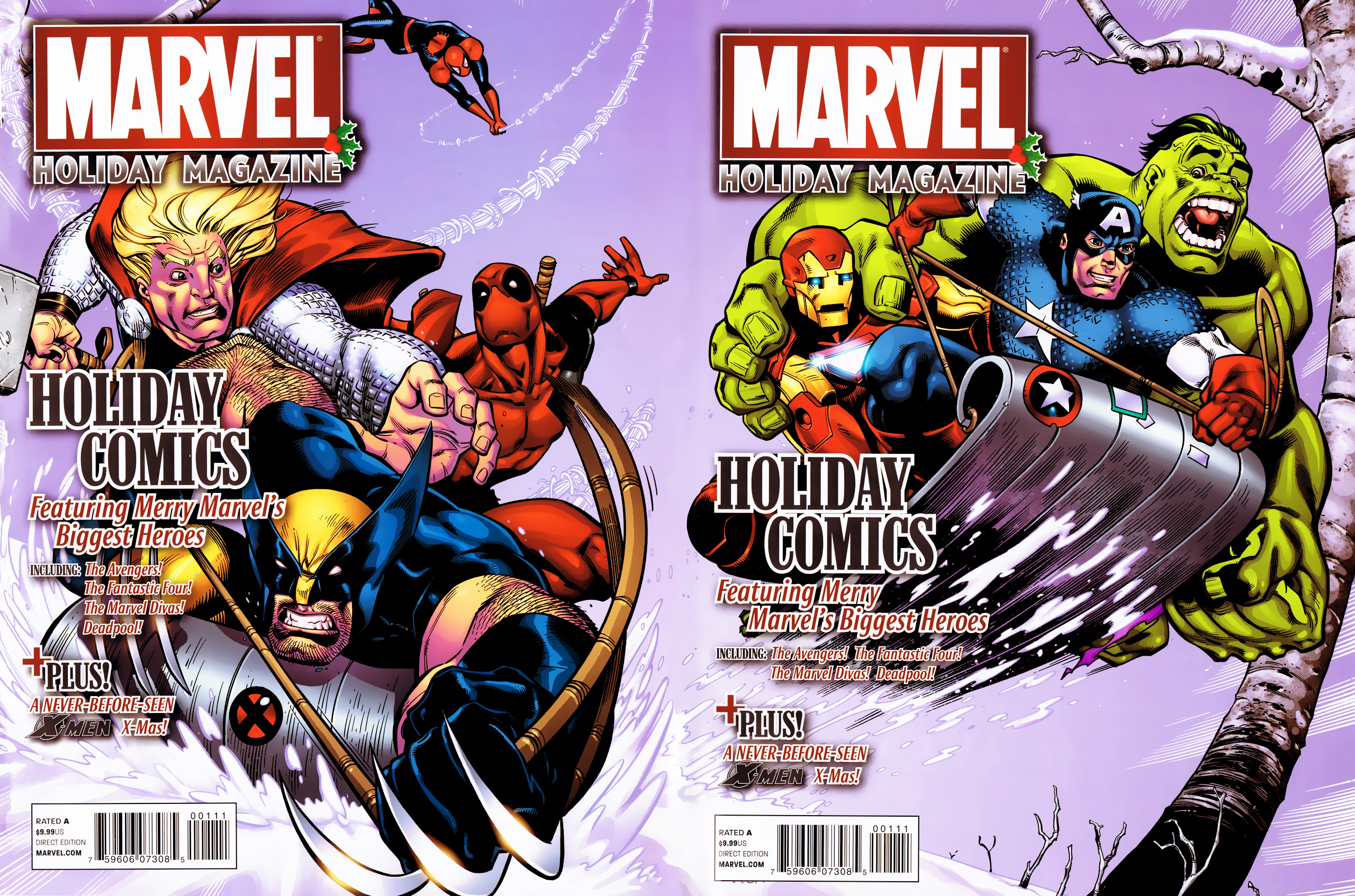 Read online Marvel Holiday Magazine 2010 comic -  Issue #1 - 3