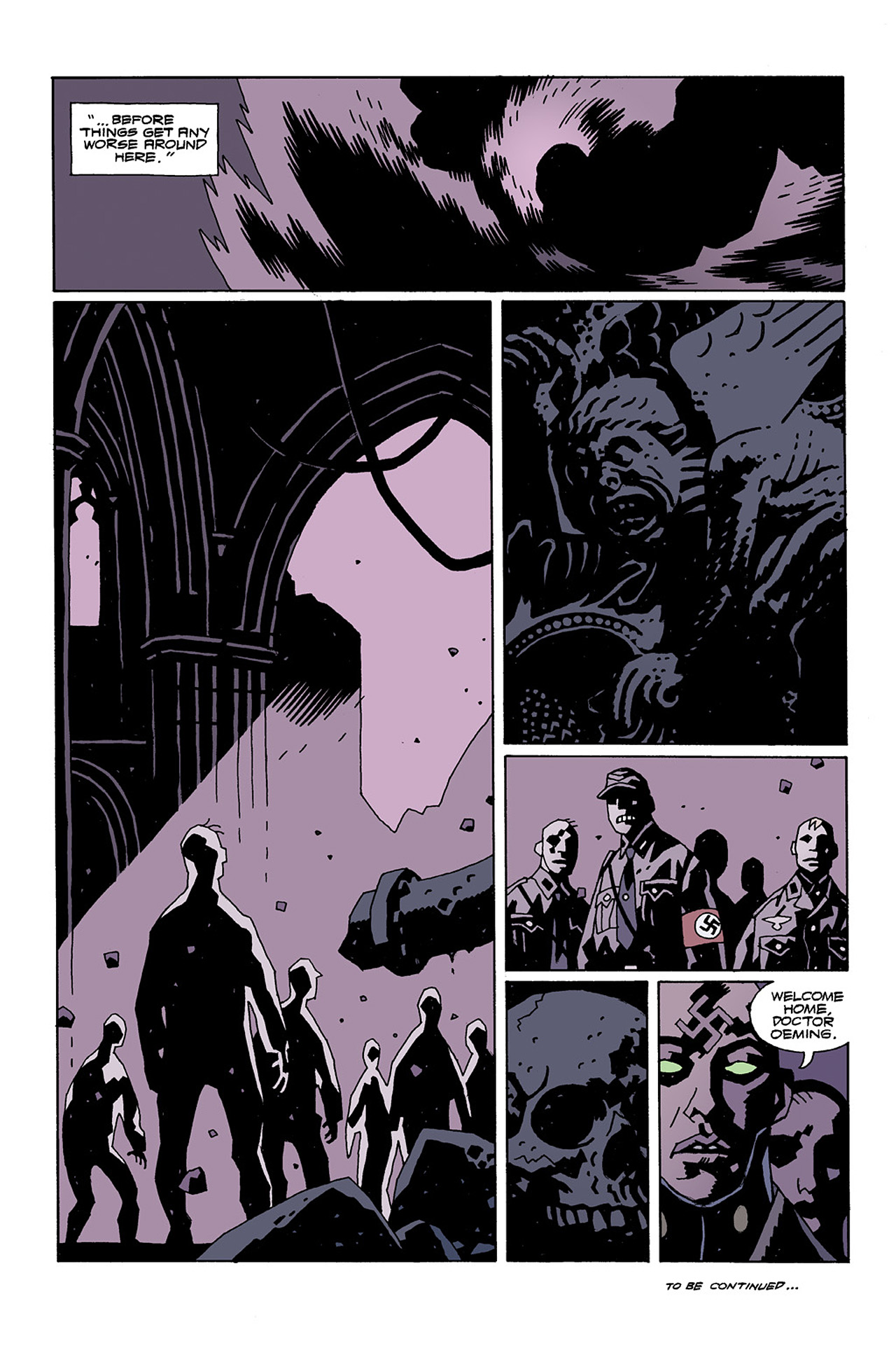 Read online Hellboy: Conqueror Worm comic -  Issue #2 - 30