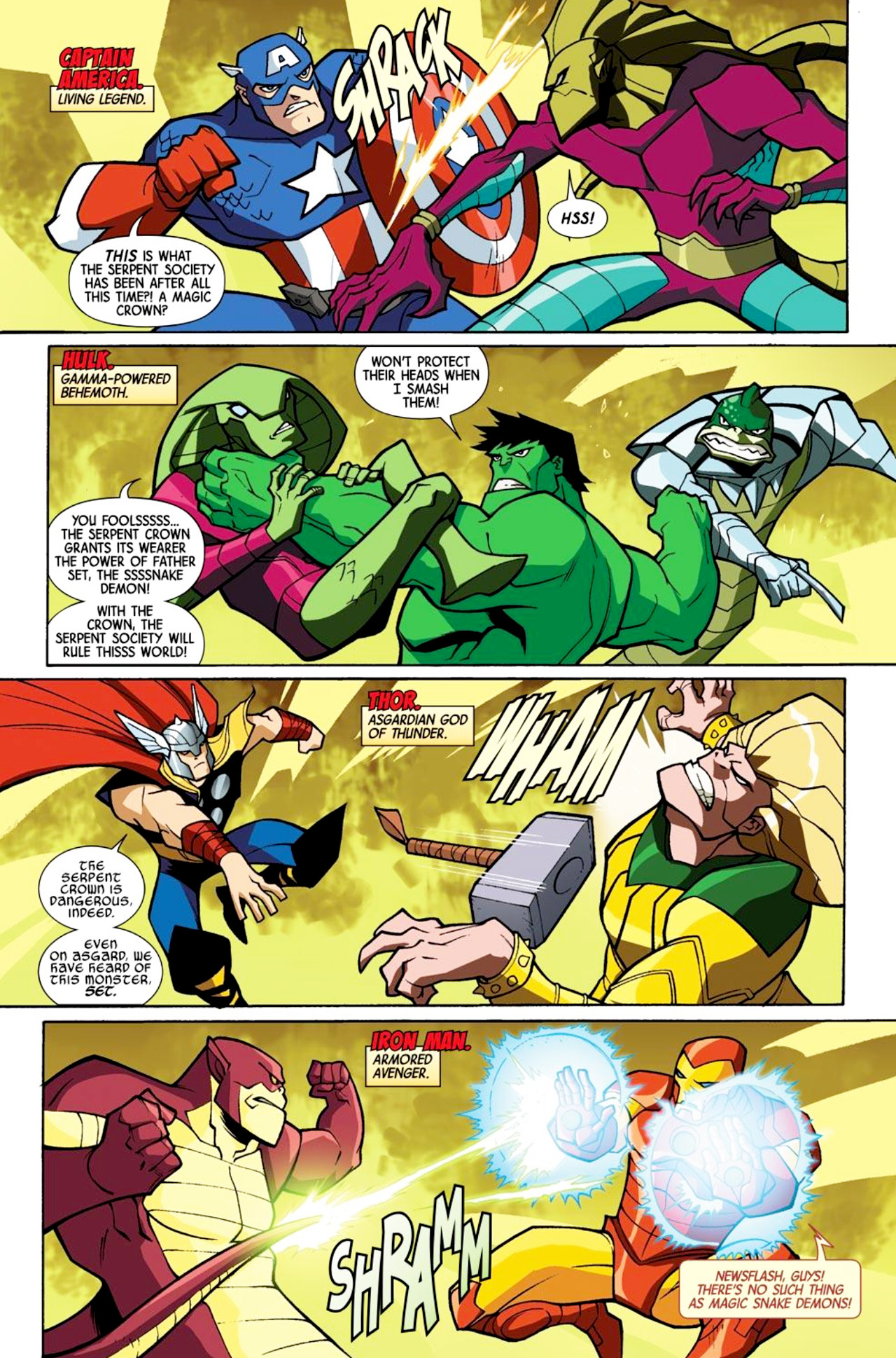 Read online Marvel Universe Avengers Earth's Mightiest Heroes comic -  Issue #5 - 4