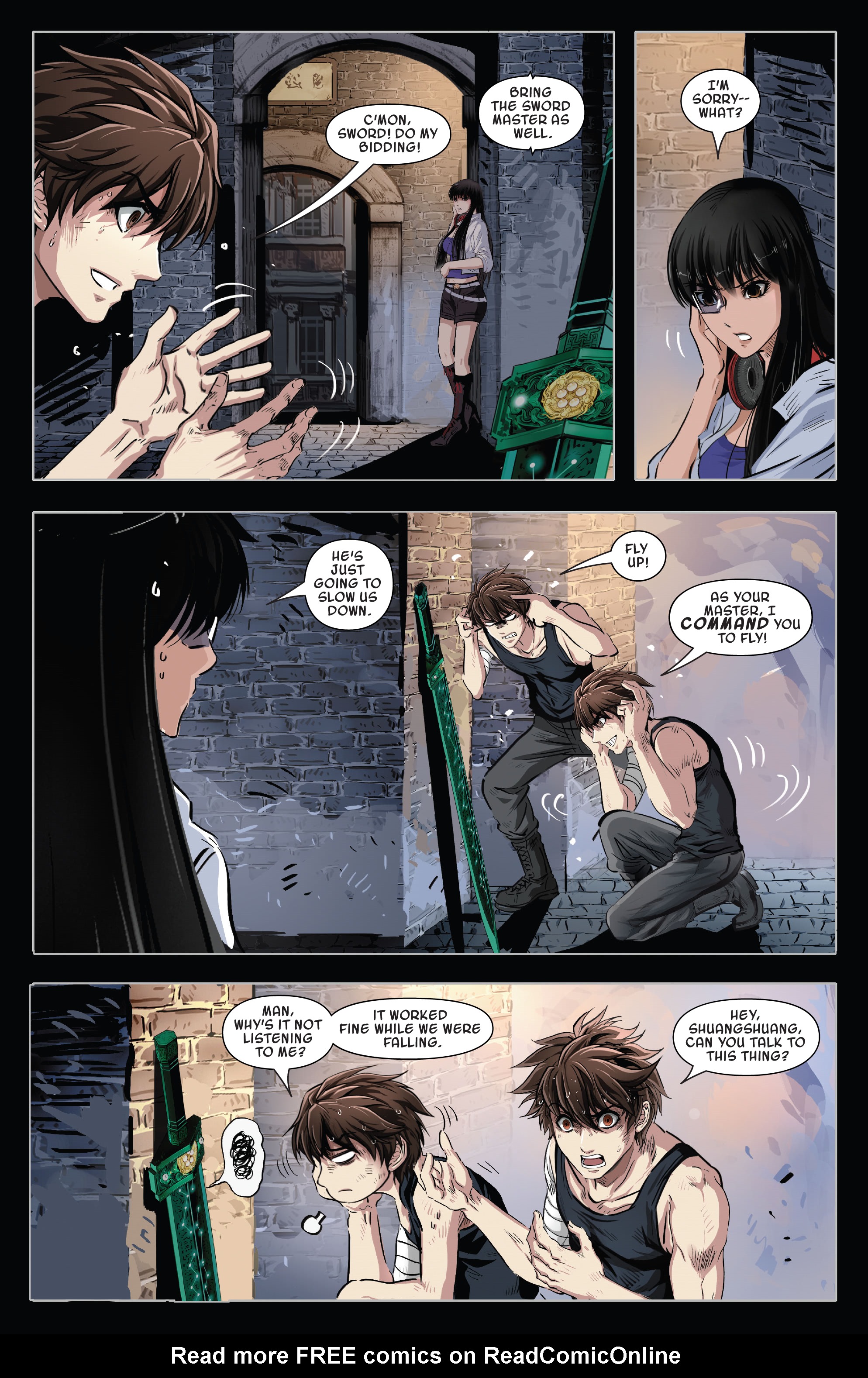 Read online Sword Master comic -  Issue #8 - 13