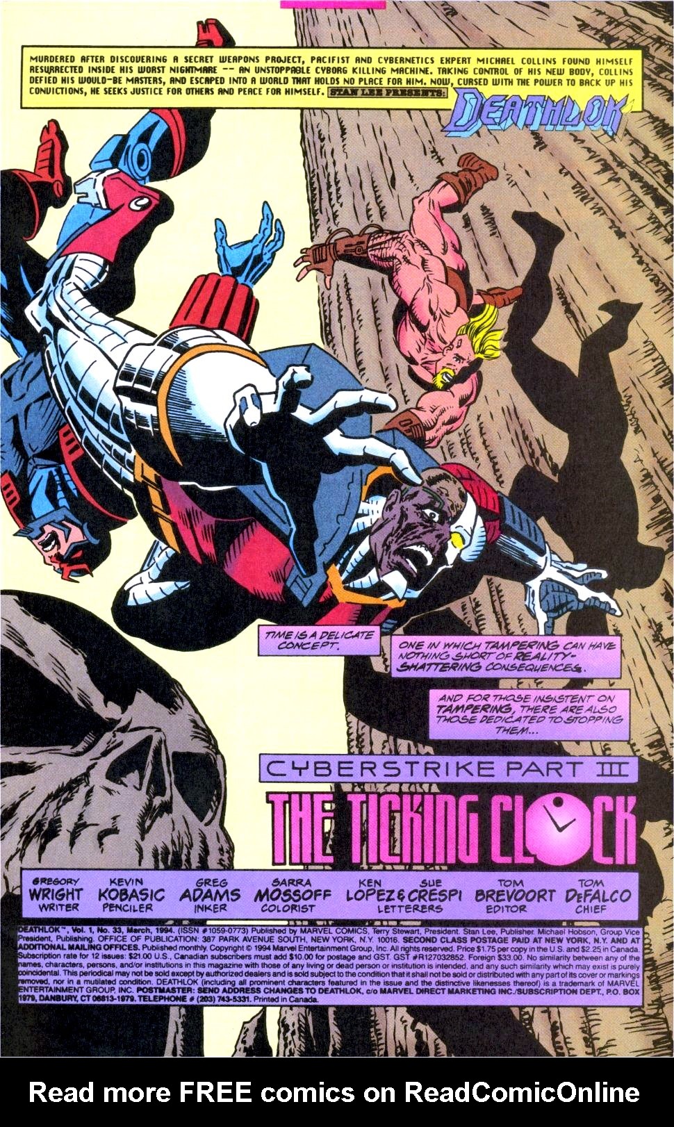 Read online Deathlok (1991) comic -  Issue #33 - 2
