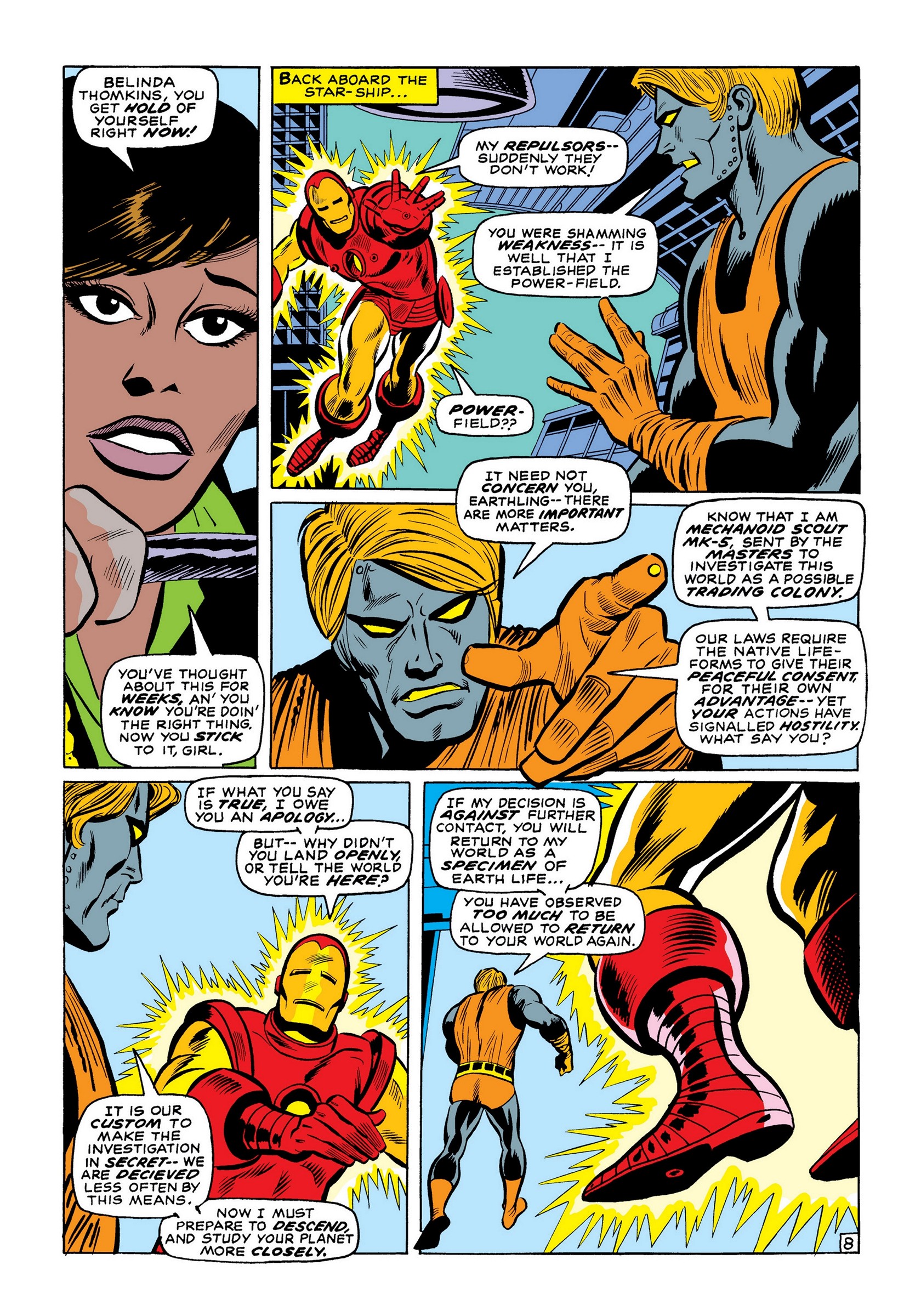 Read online Marvel Masterworks: The Invincible Iron Man comic -  Issue # TPB 7 (Part 2) - 37