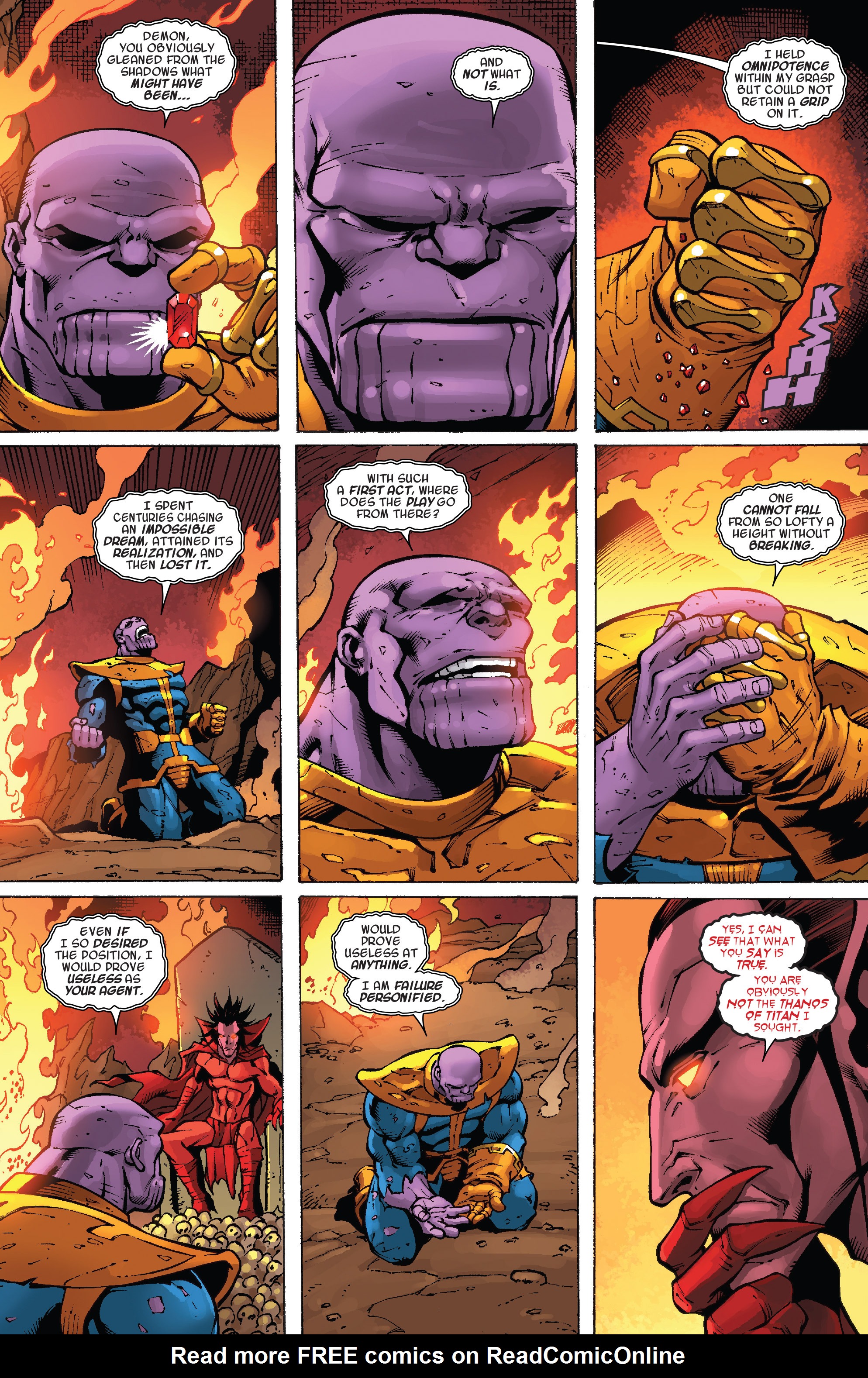 Read online Thanos: A God Up There Listening comic -  Issue # TPB - 365