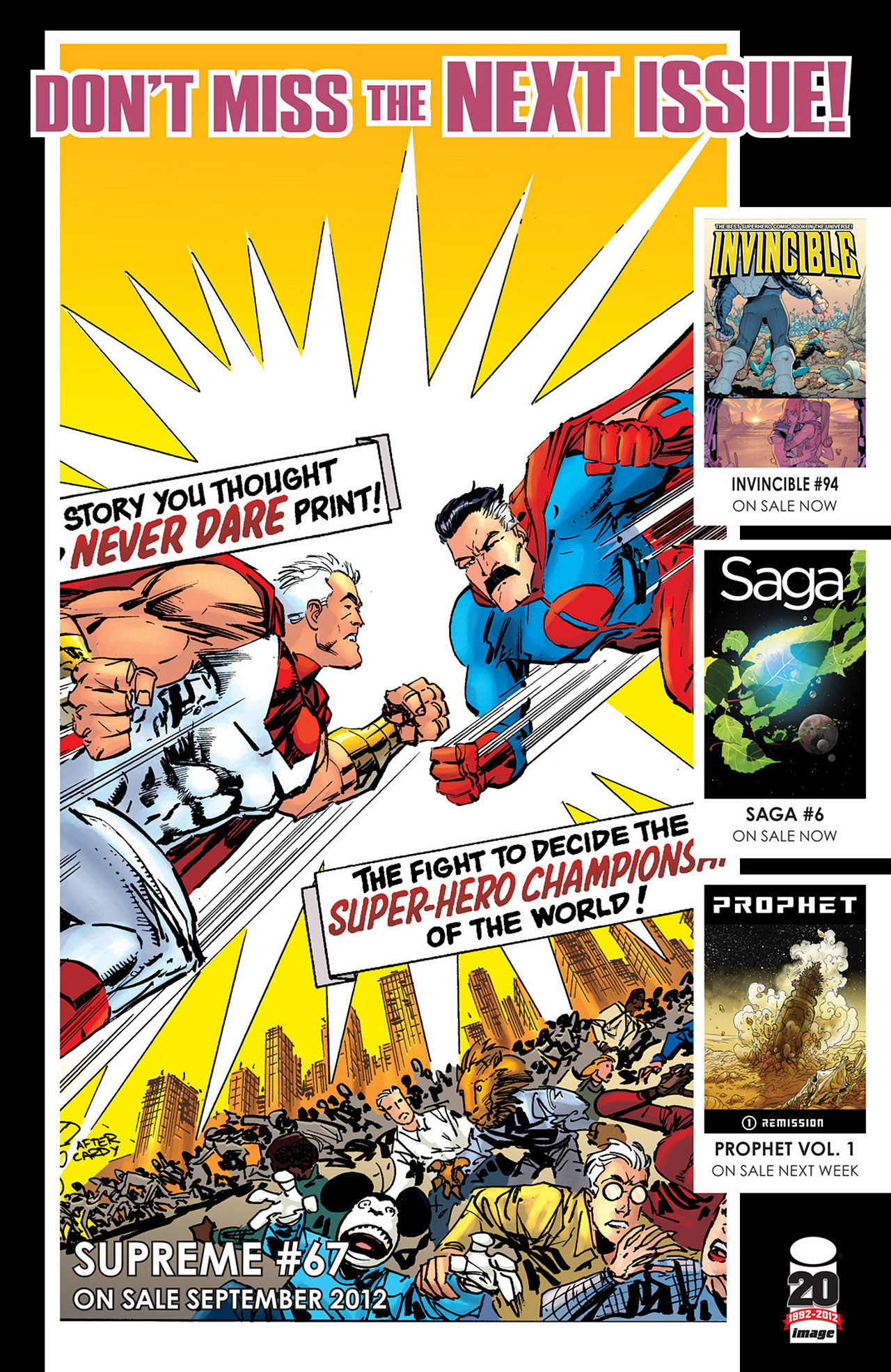 Read online Supreme (2012) comic -  Issue #66 - 23
