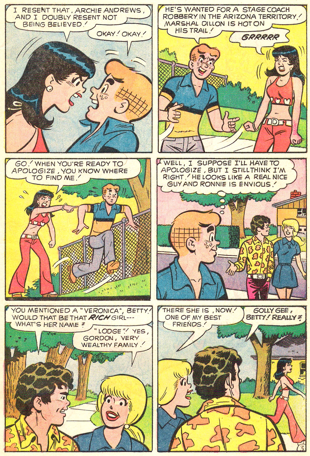 Read online Archie's Girls Betty and Veronica comic -  Issue #214 - 5