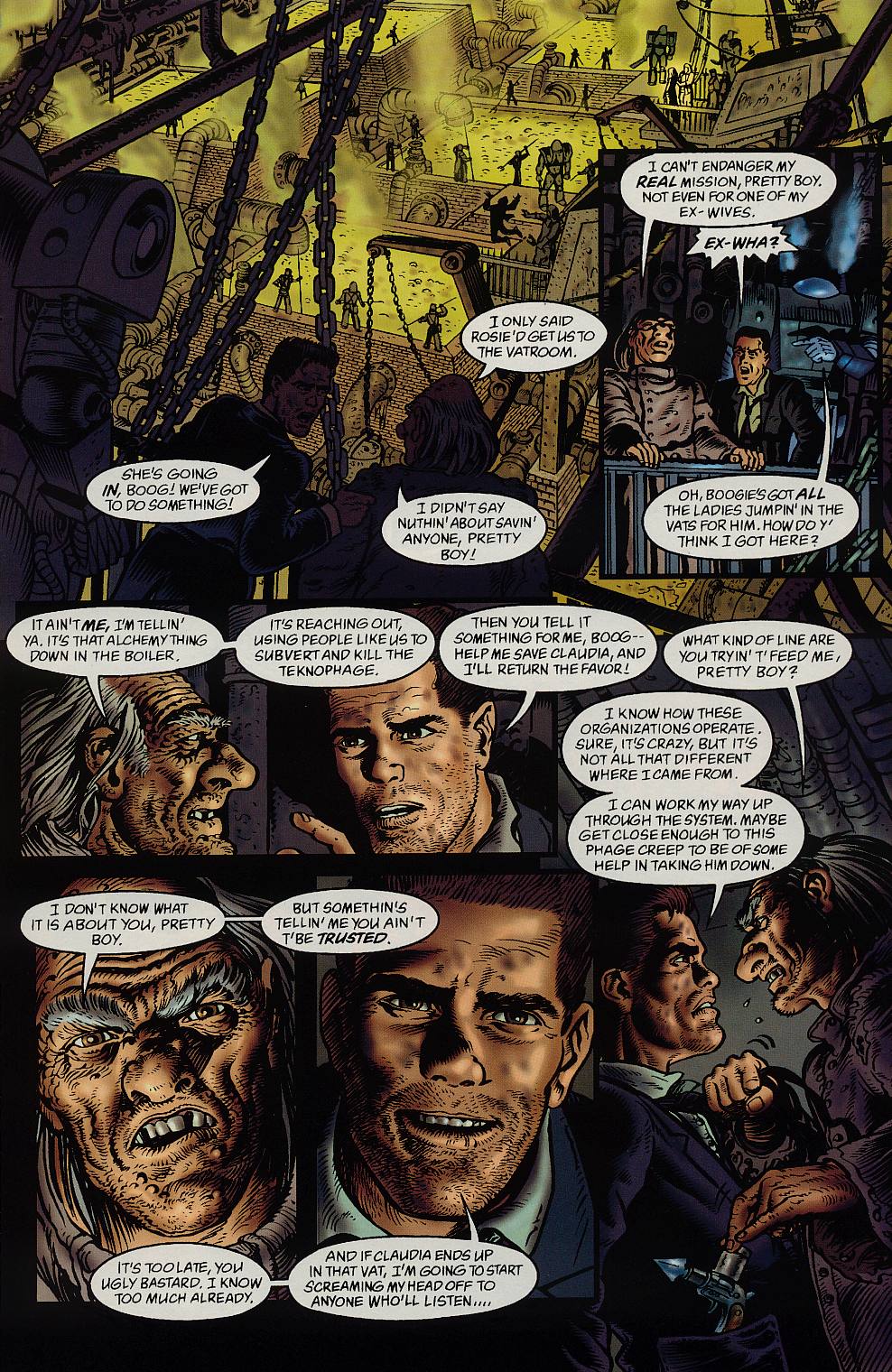Read online Neil Gaiman's Teknophage comic -  Issue #3 - 18