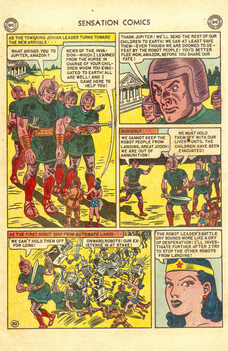 Read online Sensation (Mystery) Comics comic -  Issue #105 - 12