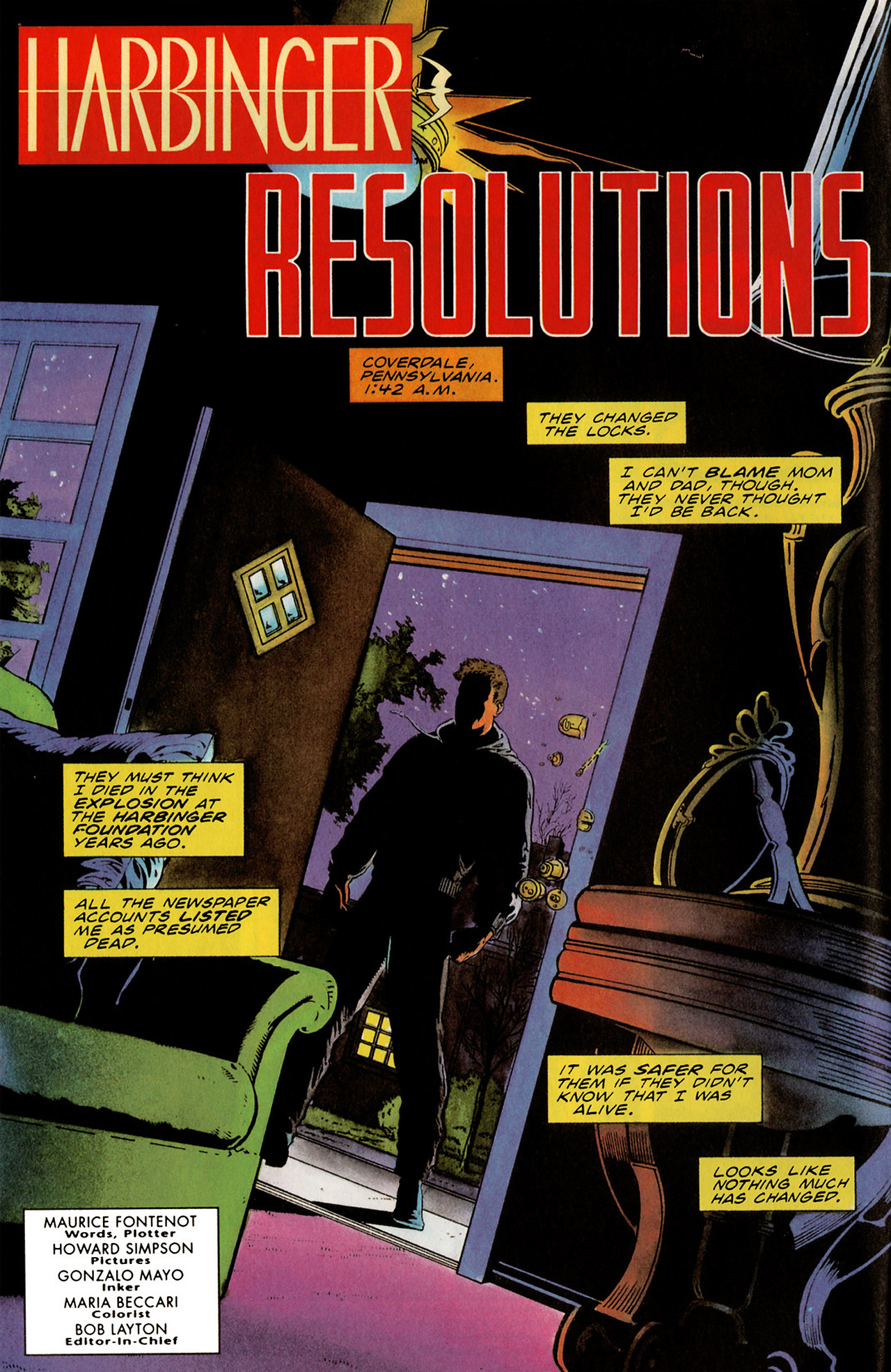 Read online Harbinger (1992) comic -  Issue #21 - 5