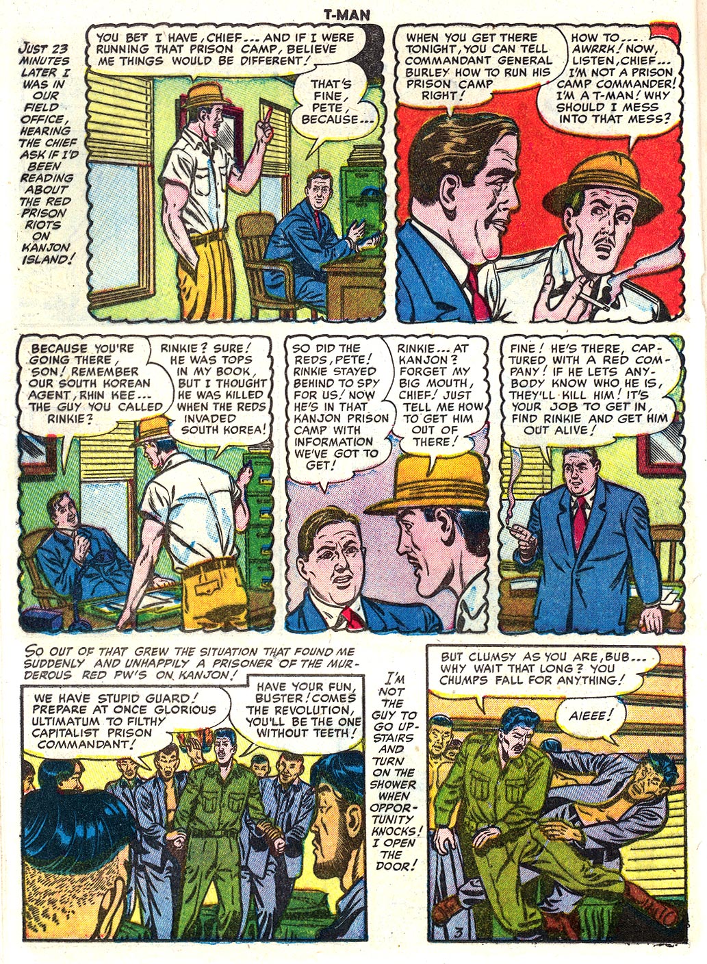 Read online T-Man: World Wide Trouble Shooter comic -  Issue #10 - 20