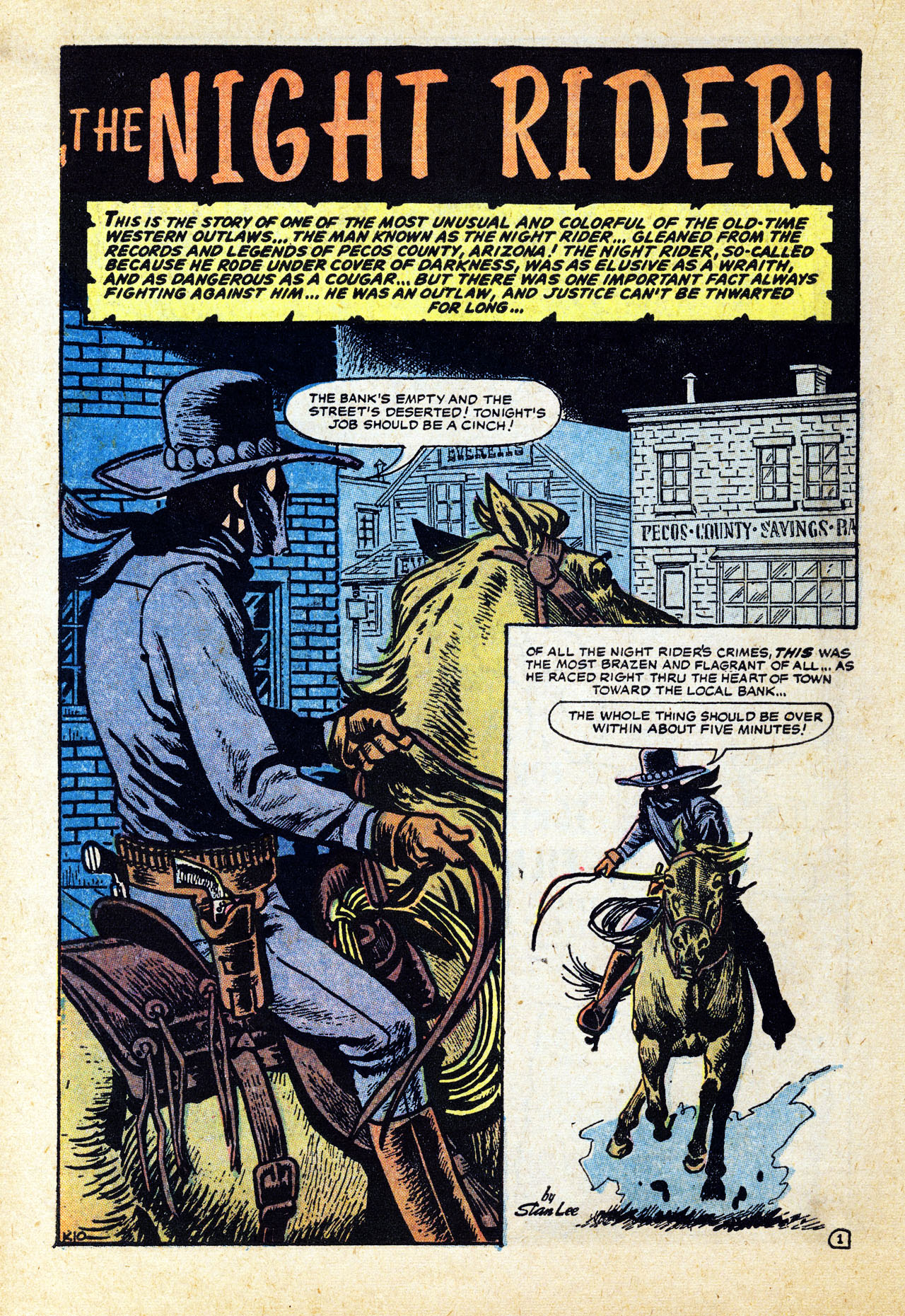 Read online Western Outlaws (1954) comic -  Issue #16 - 18