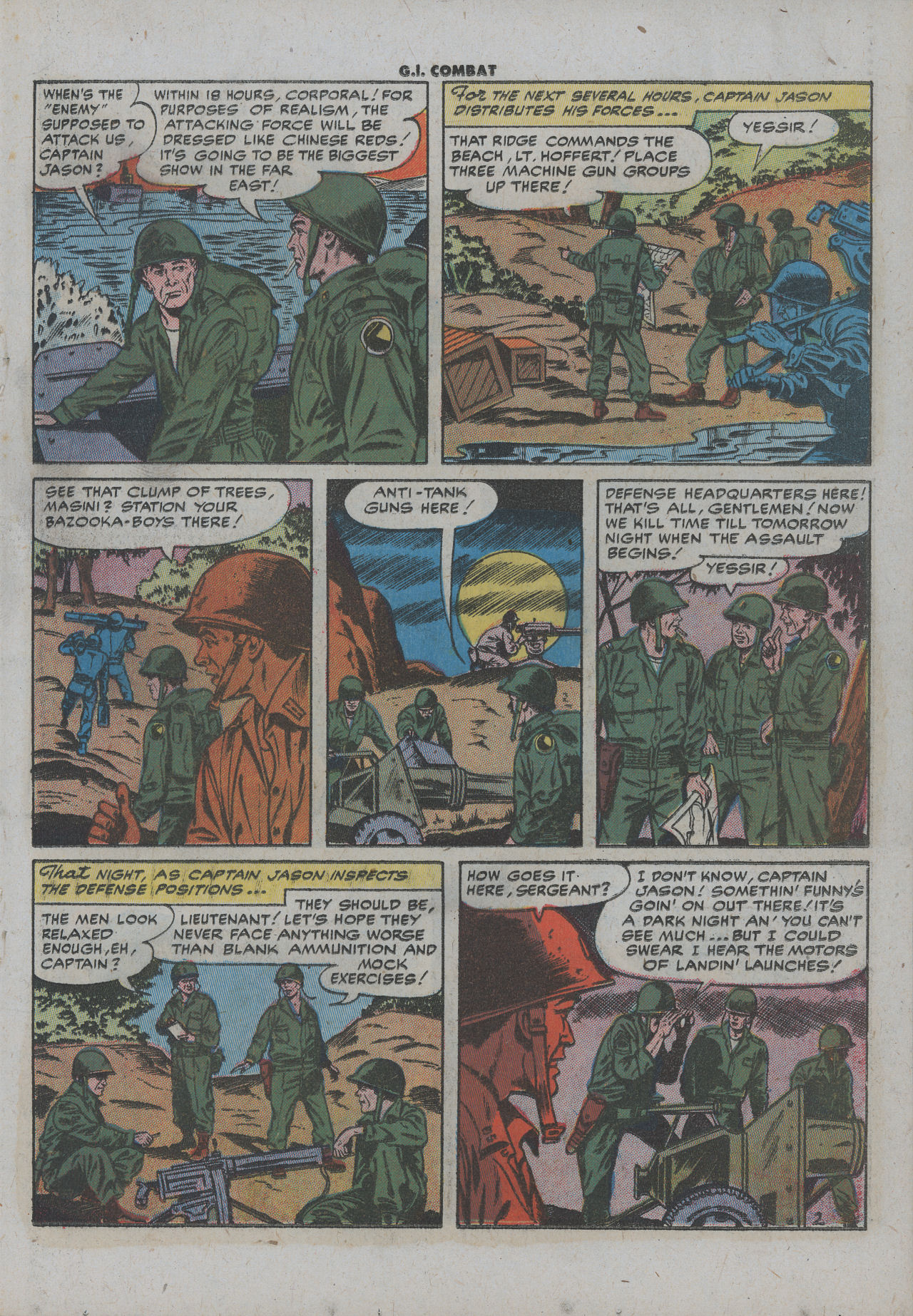 Read online G.I. Combat (1952) comic -  Issue #40 - 19